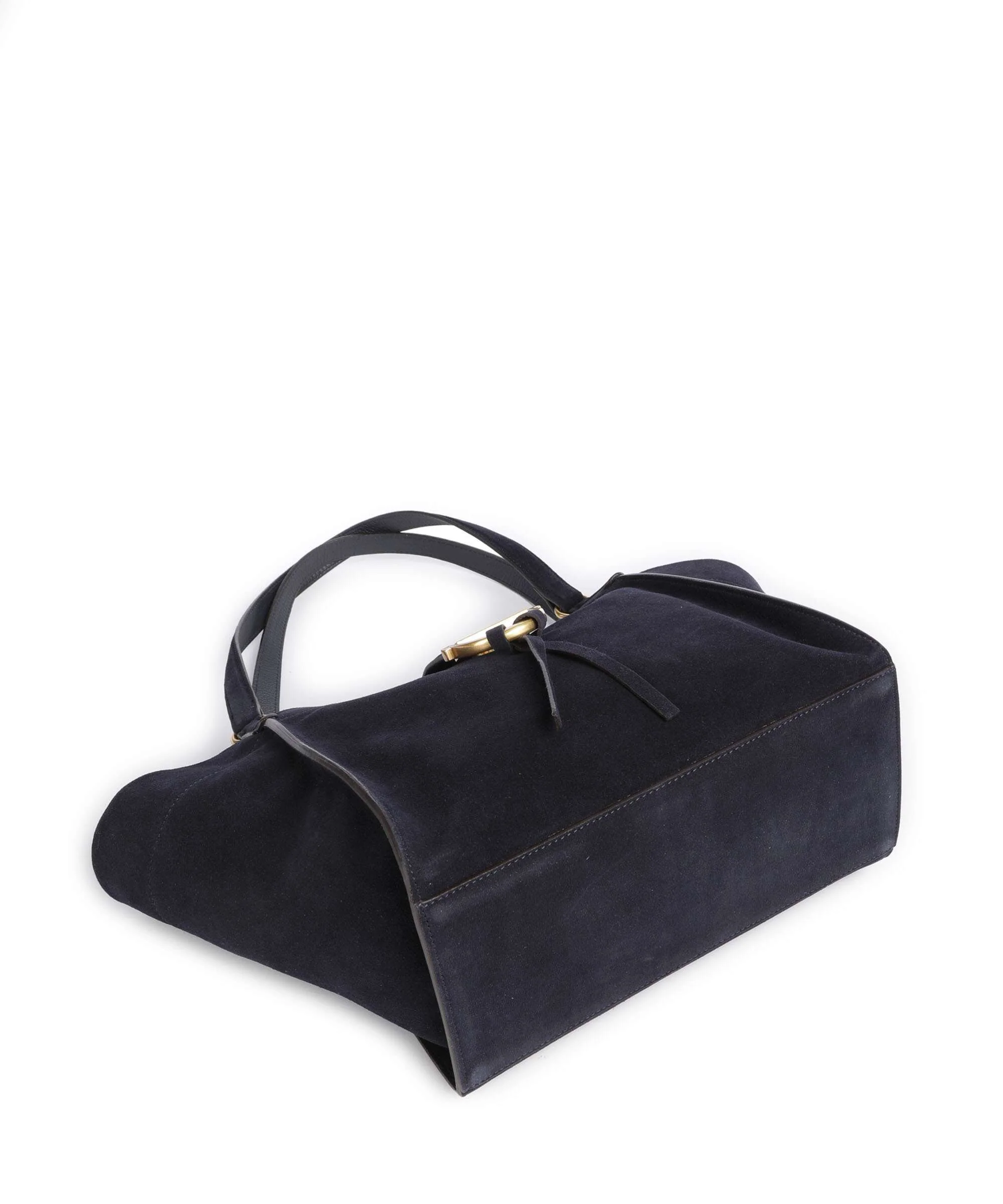 Abro Suede Temi Tote bag navy - Image 5