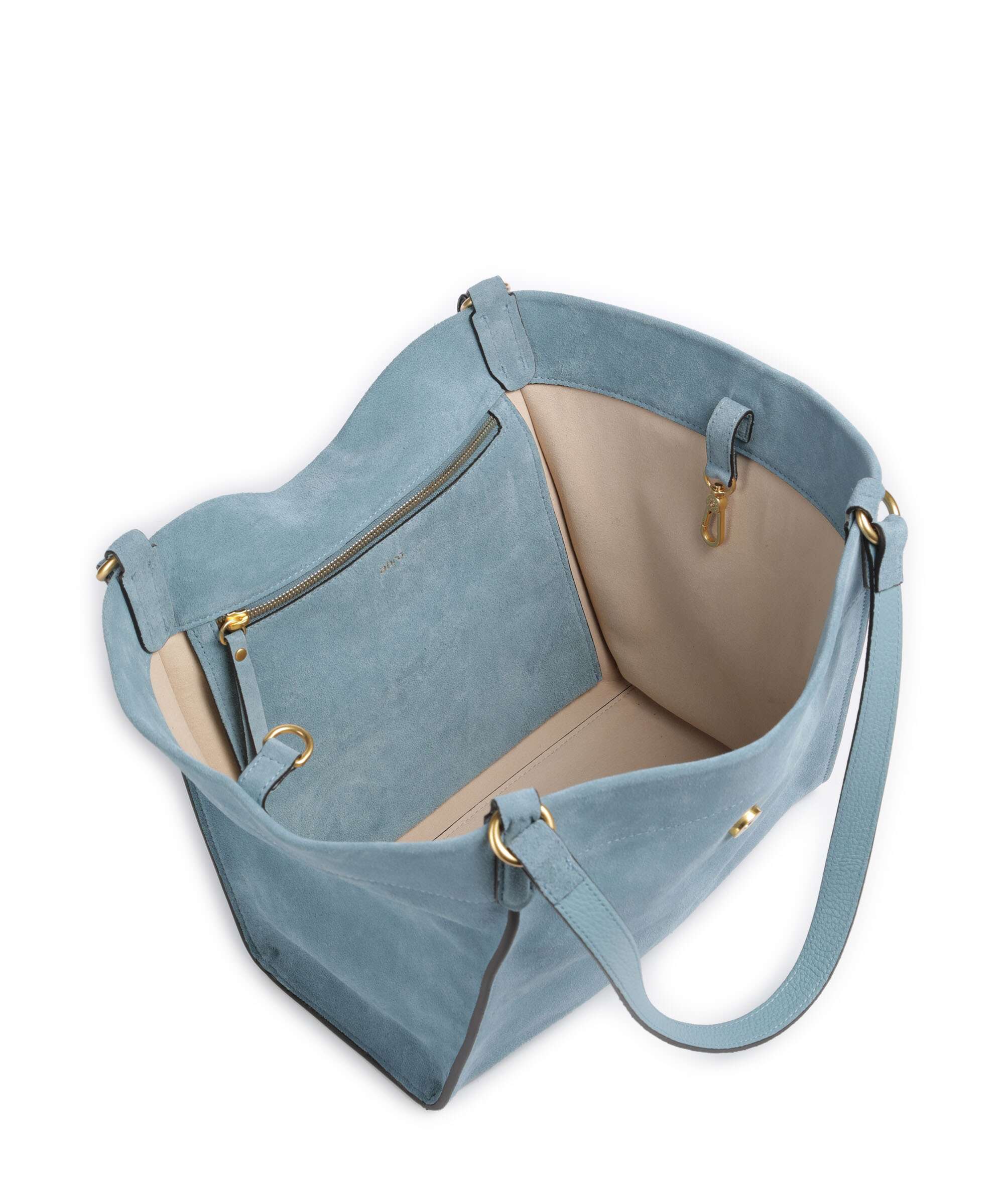 Abro Suede Temi Tote bag sapphire - Image 6
