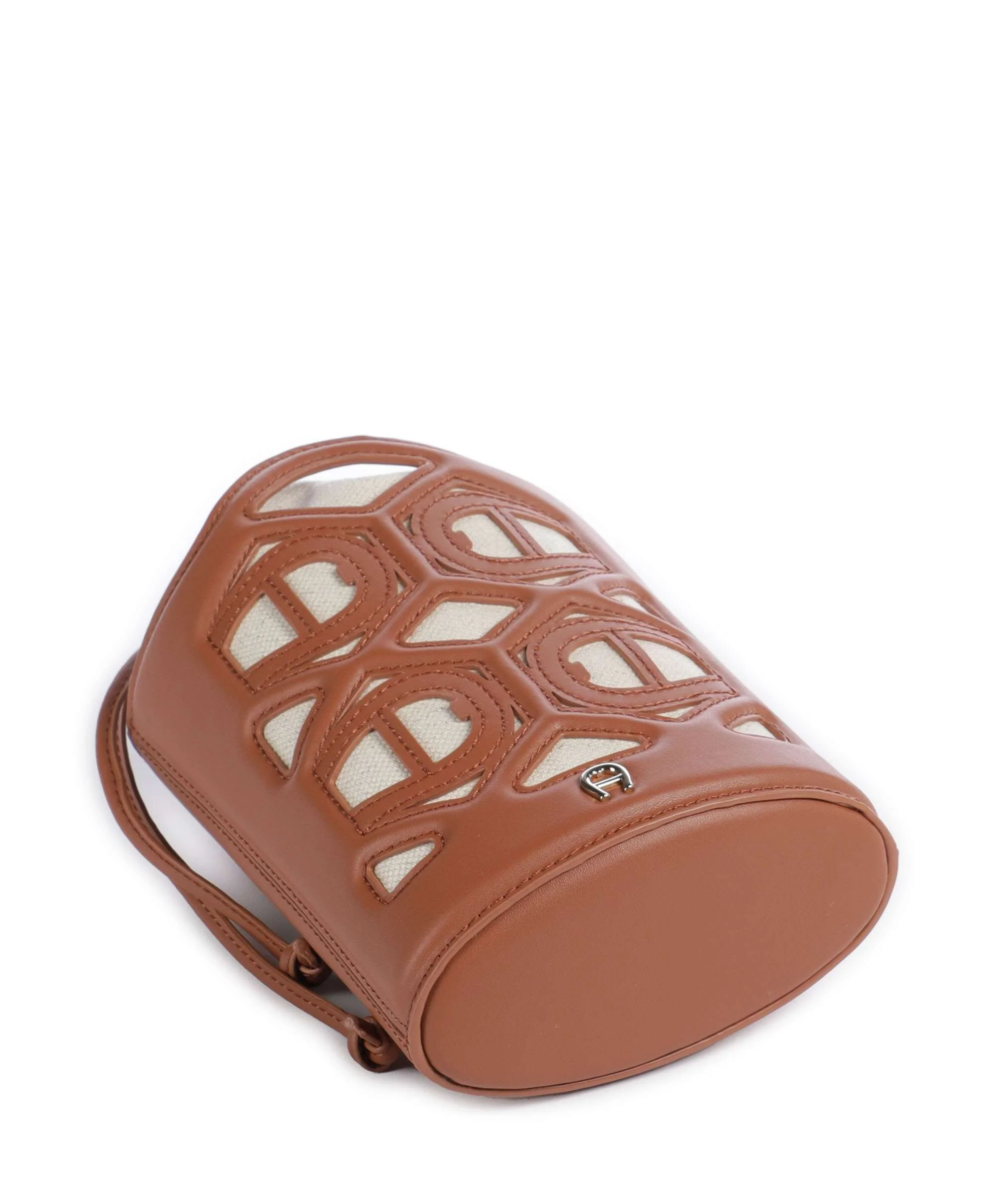 Aigner Azzurra S Bucket bag cognac brown - Image 4