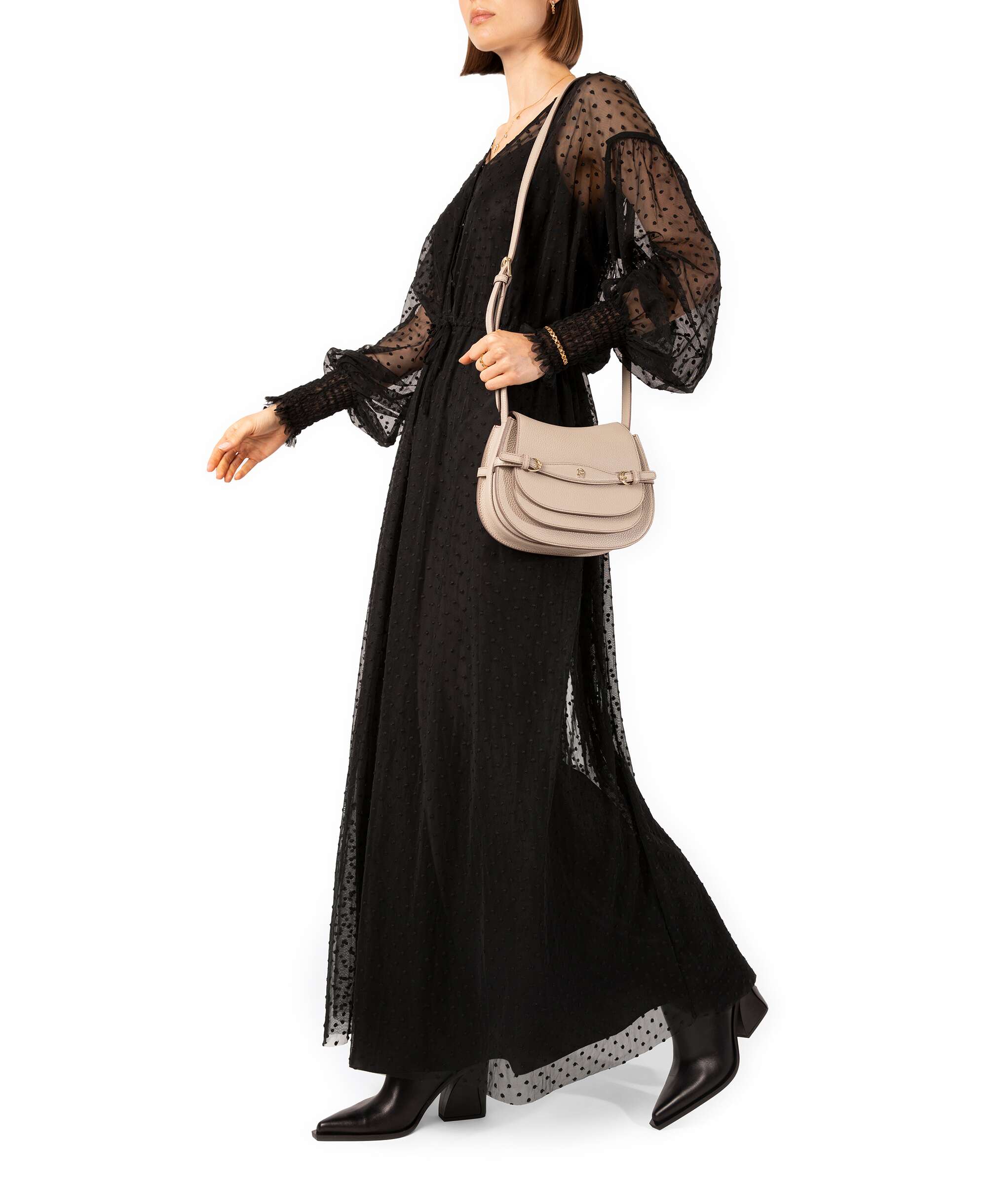 Aigner Cavallo S Crossbody bag alpaca beige - Image 3