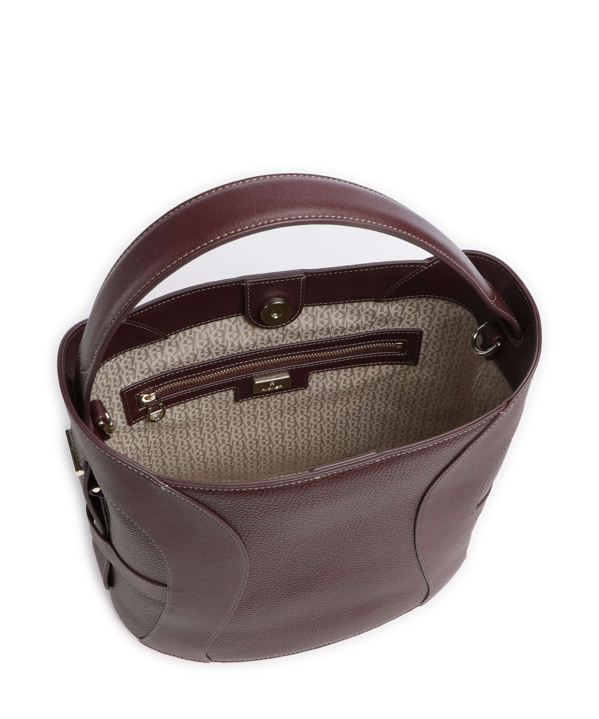 Aigner Deborah M Bucket bag port red - Image 5