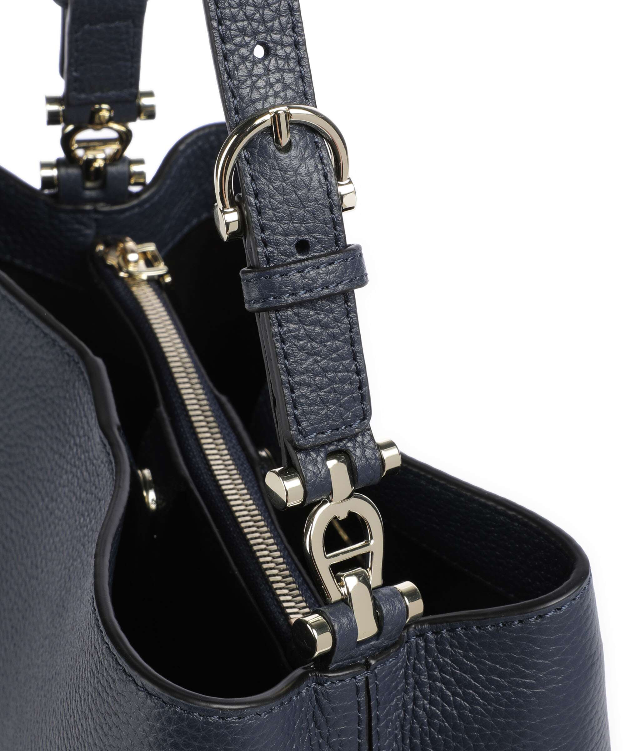 Aigner Delia M Hobo bag cosmic blue - Image 4