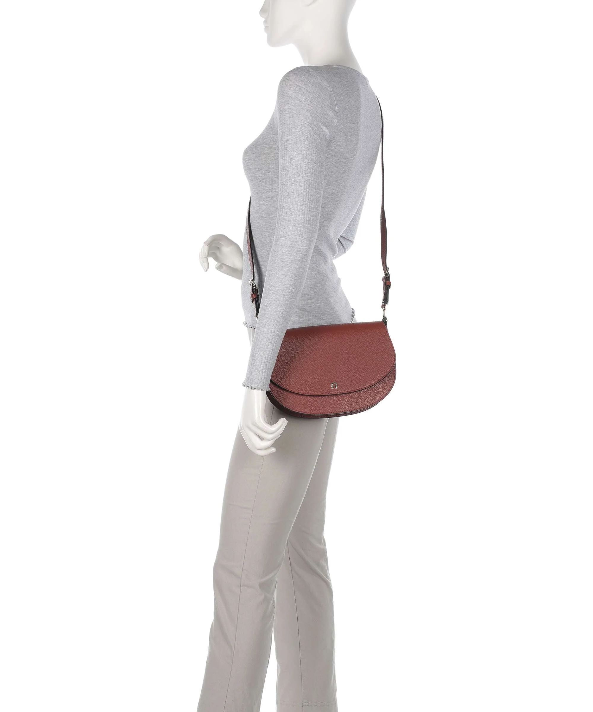 Aigner Delia S Shoulder bag dark cognac - Image 3