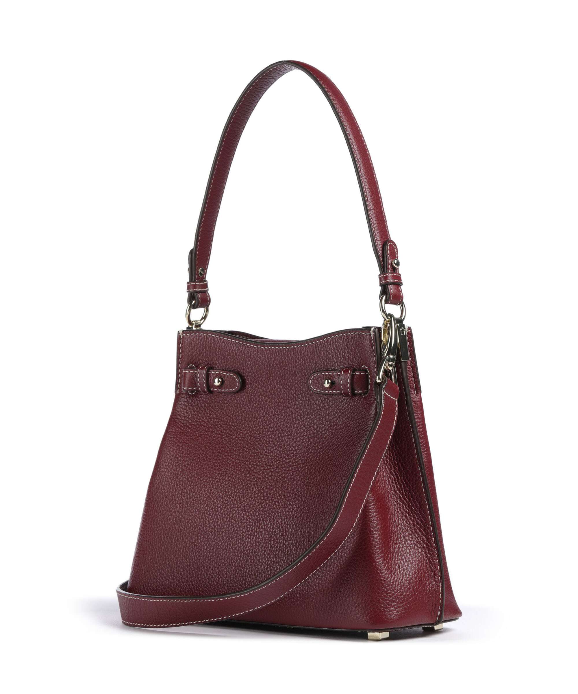 Aigner Farah M Hobo bag burgundy - Image 2