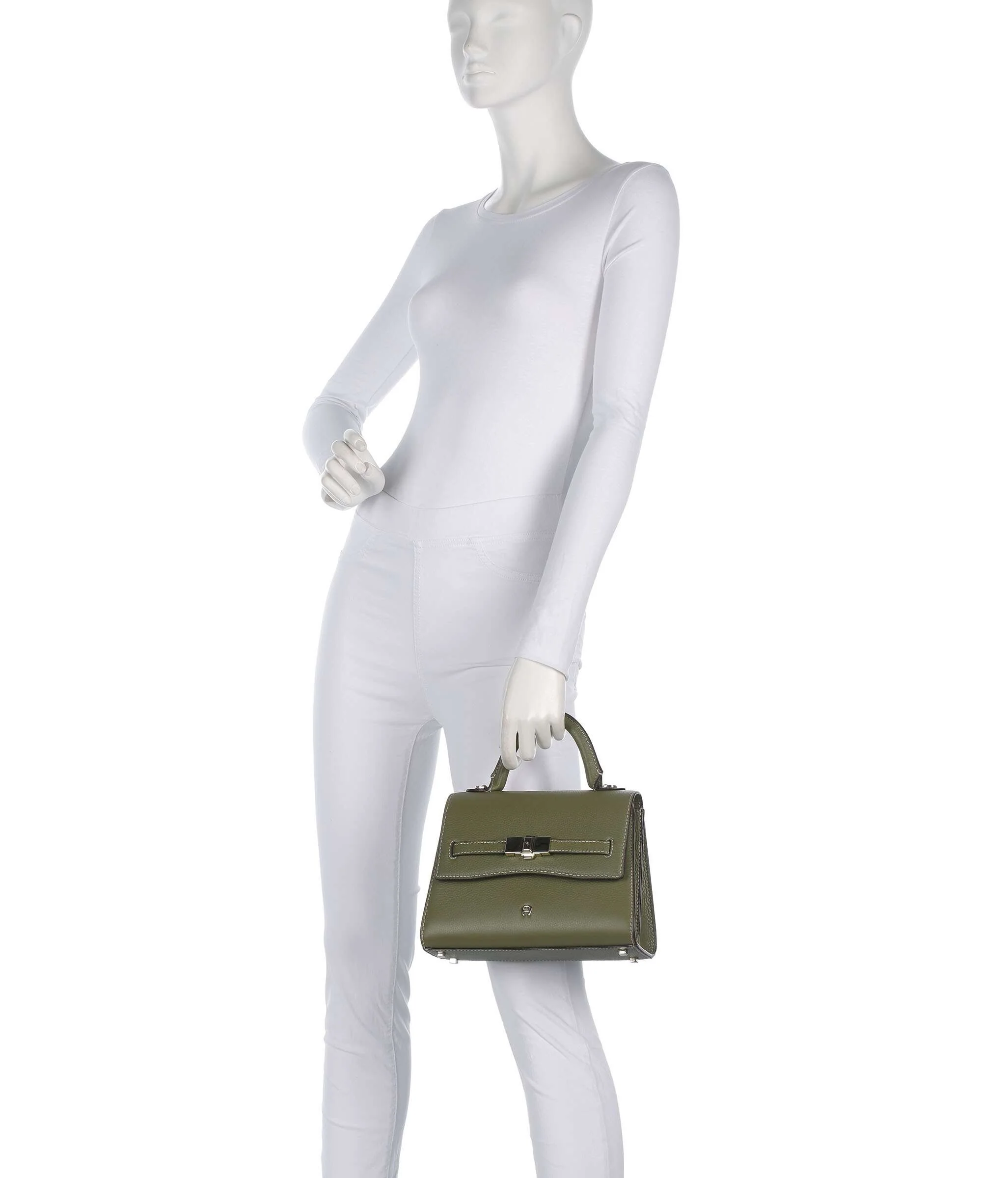 Aigner Farah S Handbag moss green - Image 3