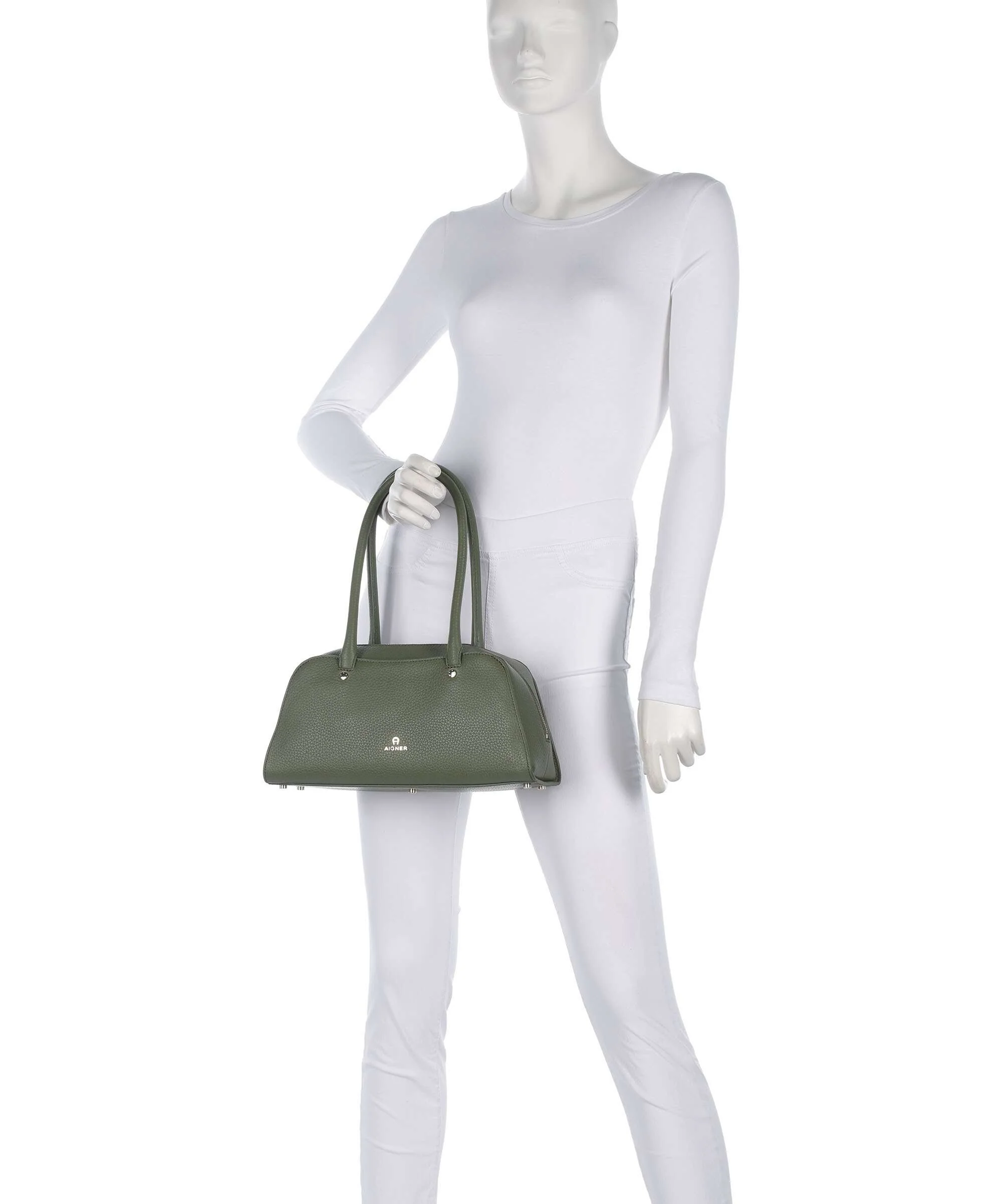 Aigner Ivy M Shoulder bag moss green - Image 4
