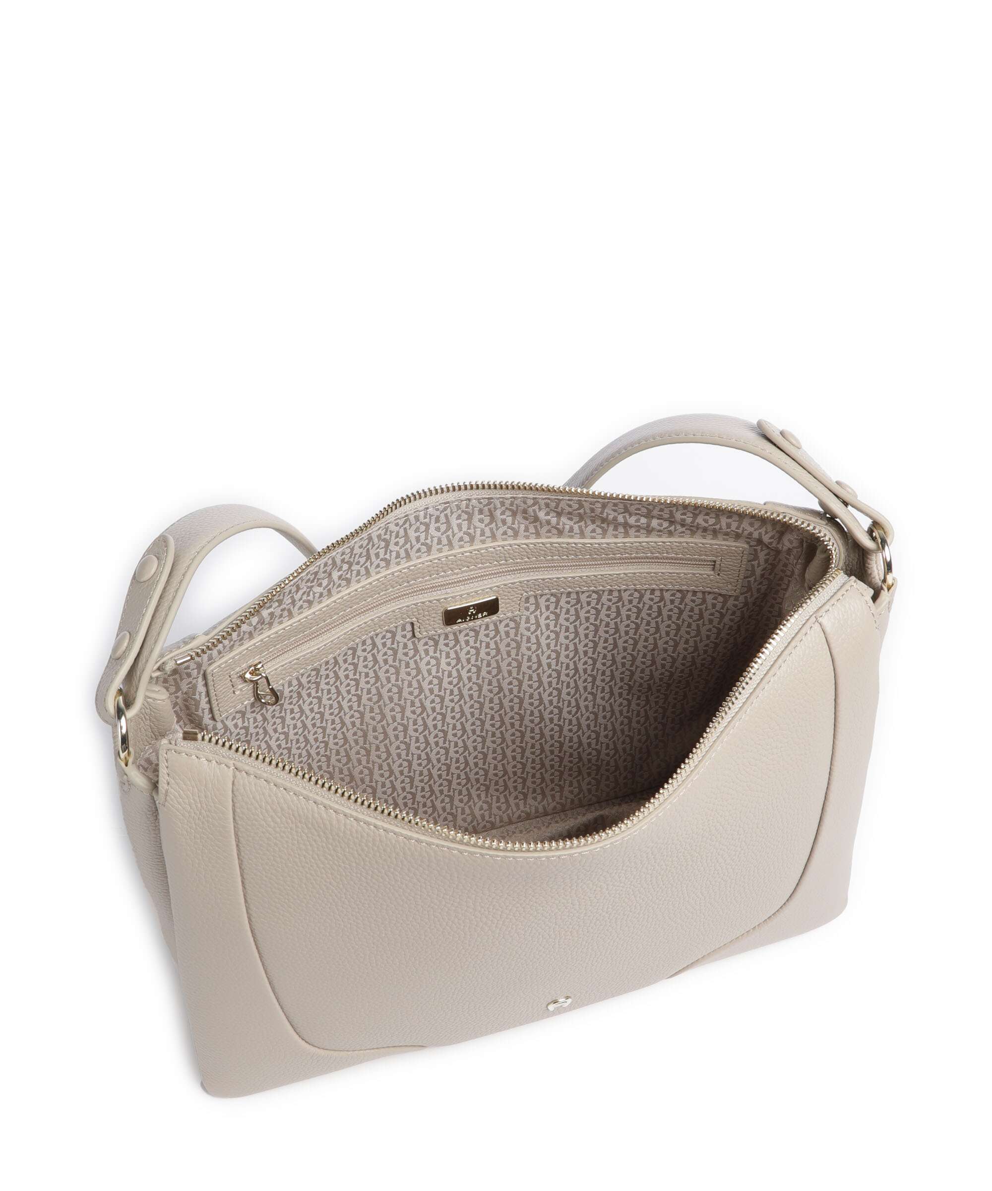 Aigner Mara M Hobo bag alpaca beige - Image 6