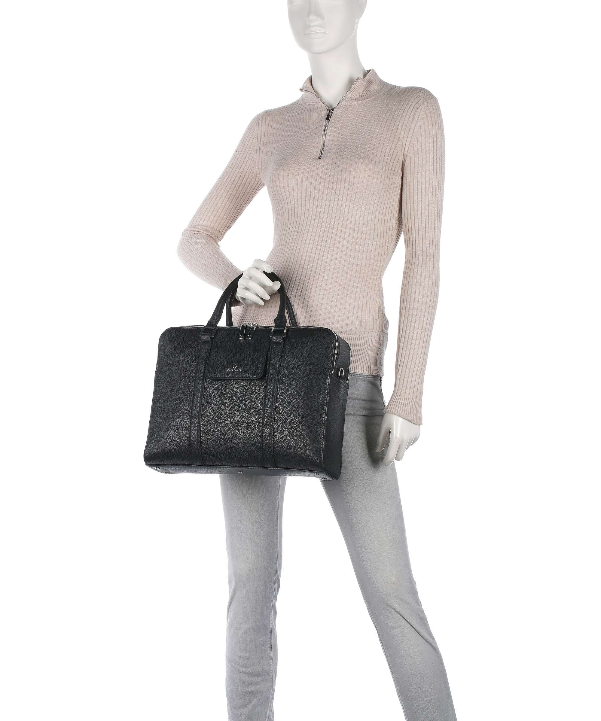 Aigner Matteo S Briefcase black - Image 3