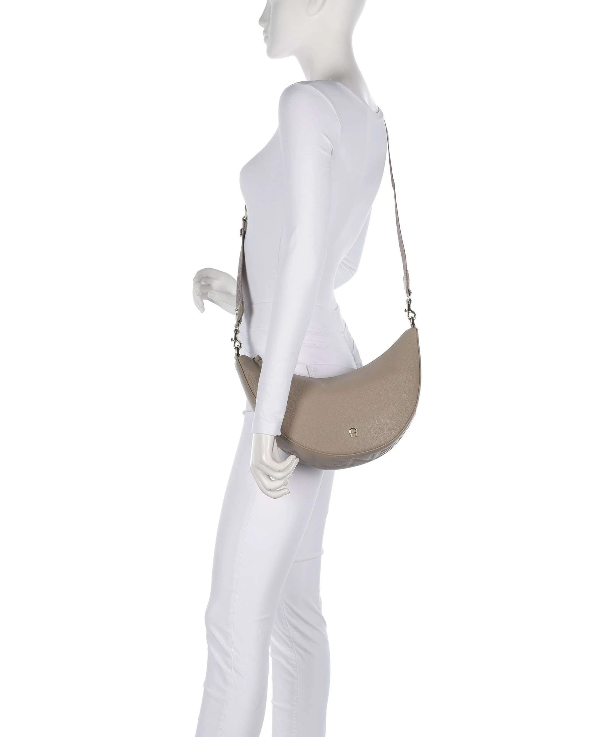 Aigner Zita M Crossbody bag taupe - Image 3