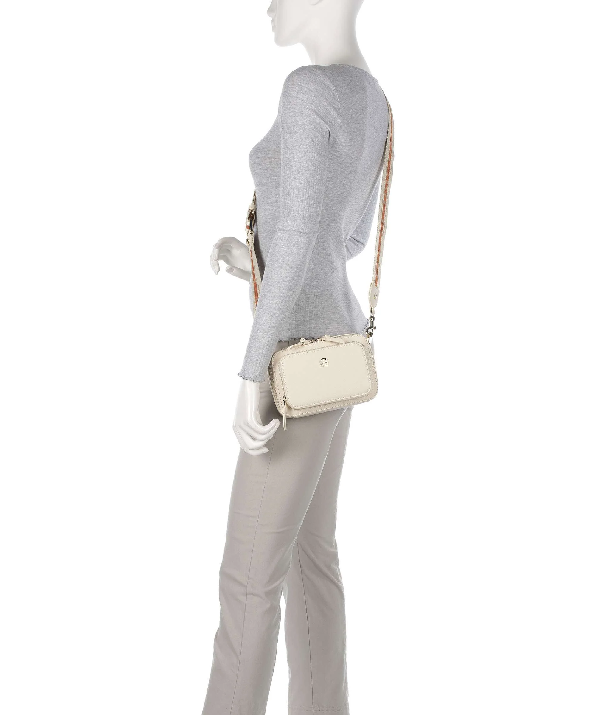 Aigner Zita S Crossbody bag macadamia white - Image 3
