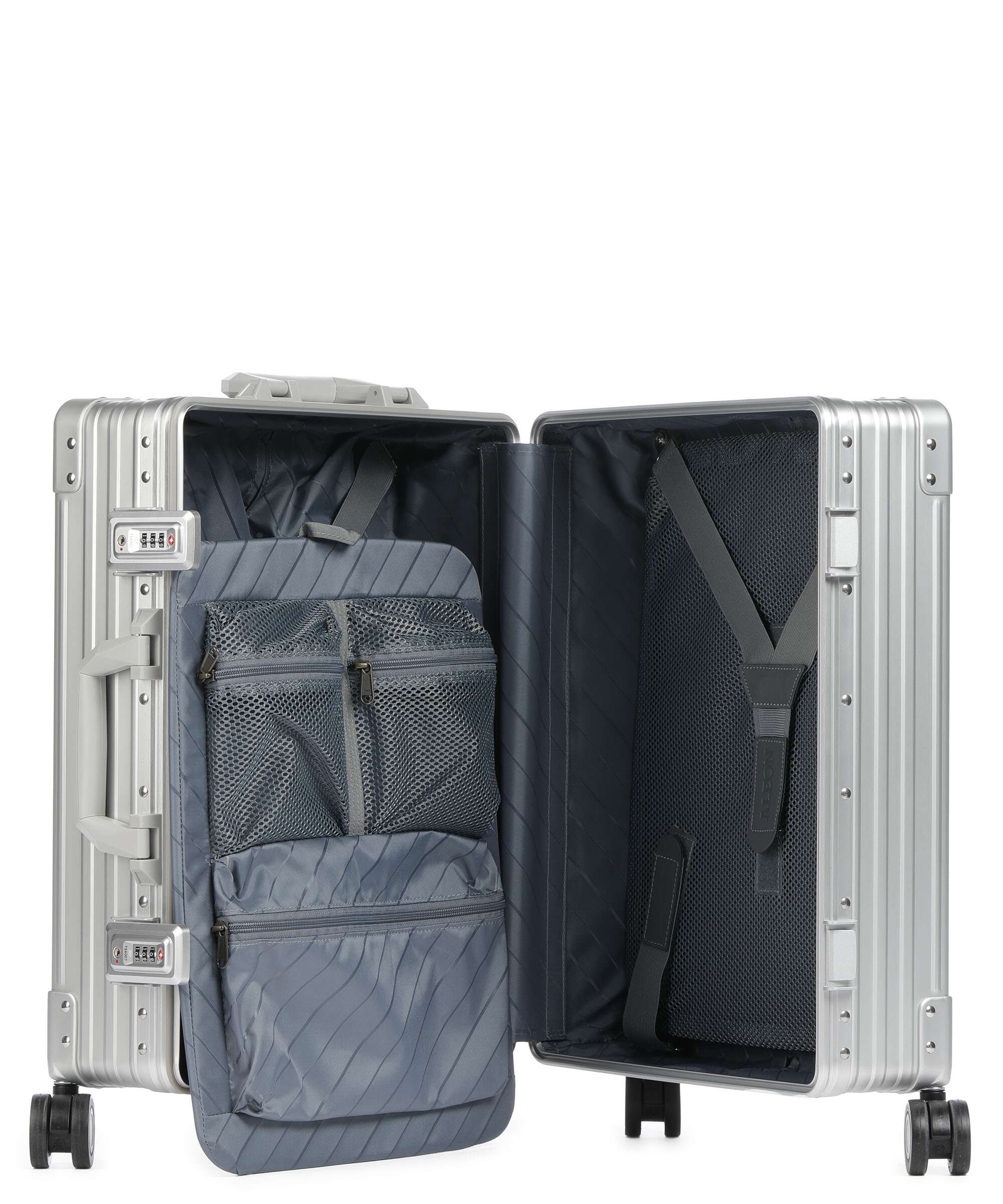 Aleon Domestic Carry-On Spinner (4 wheels) platinum - Image 5