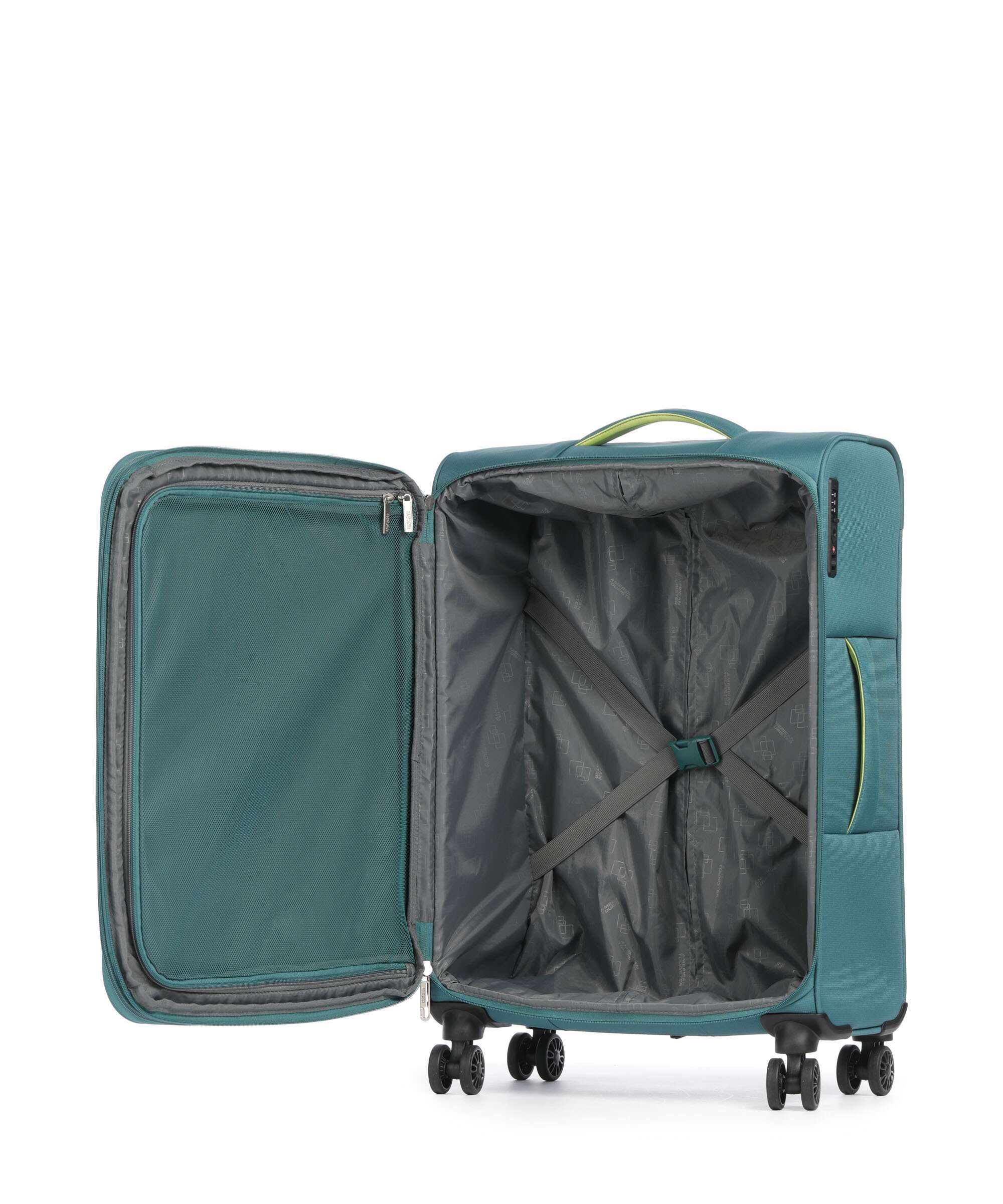 American Tourister Cloudrider M Spinner (4 wheels) misty teal - Image 6