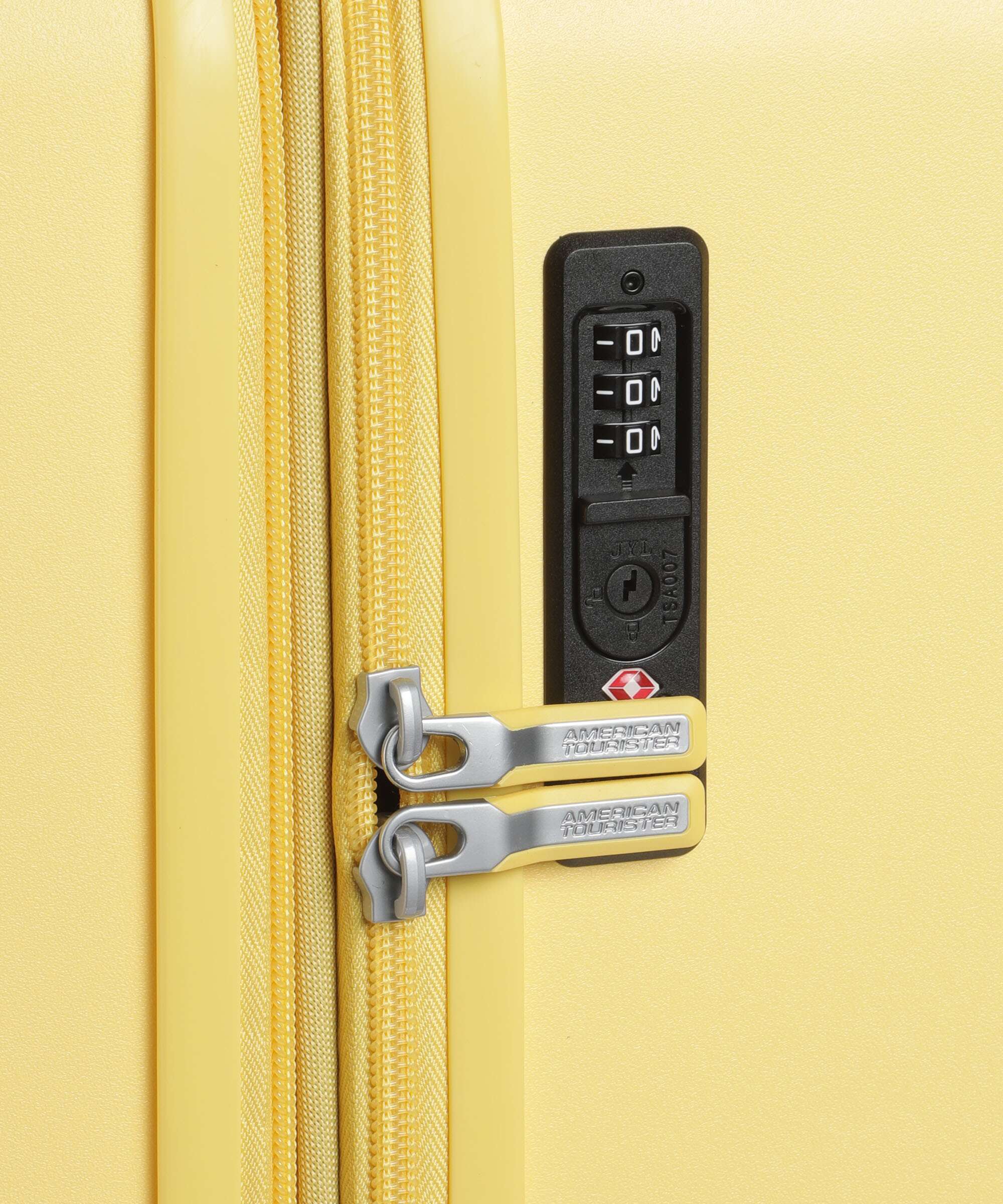 American Tourister Dynabelt Spinner (4 wheels) sunny yellow - Image 3