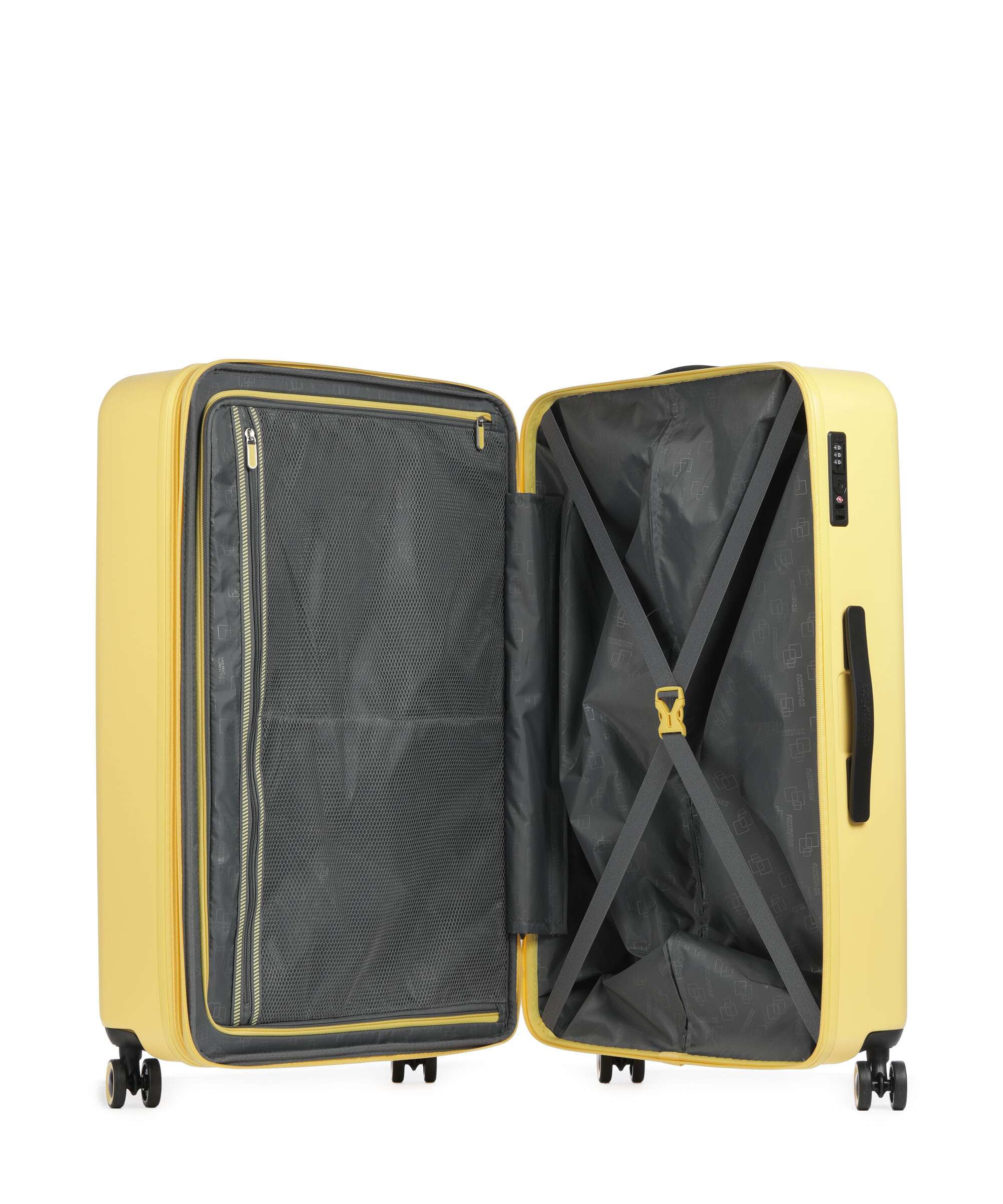 American Tourister Dynabelt Spinner (4 wheels) sunny yellow - Image 6