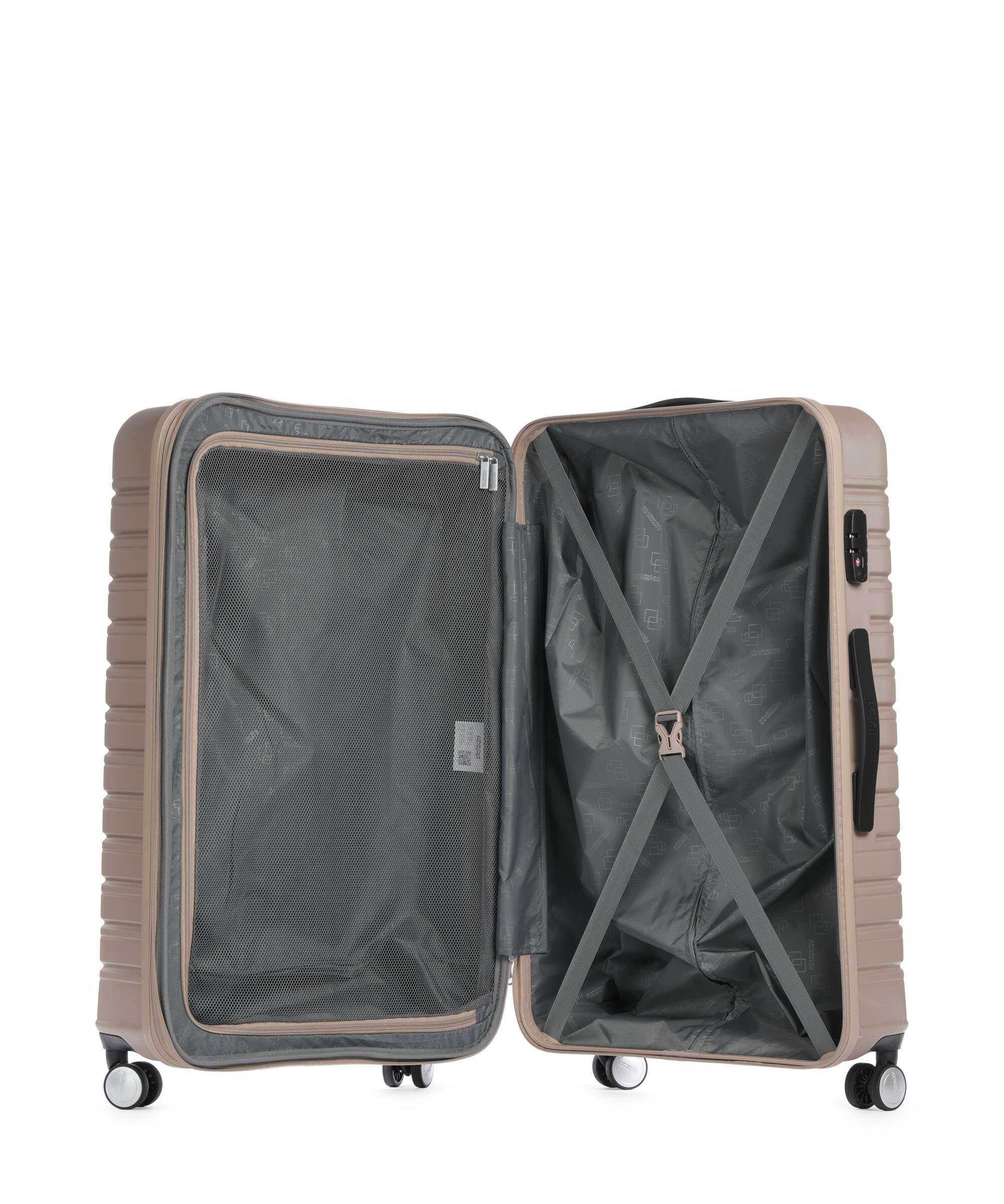 American Tourister Flashline Spinner (4 wheels) ivory gold - Image 6
