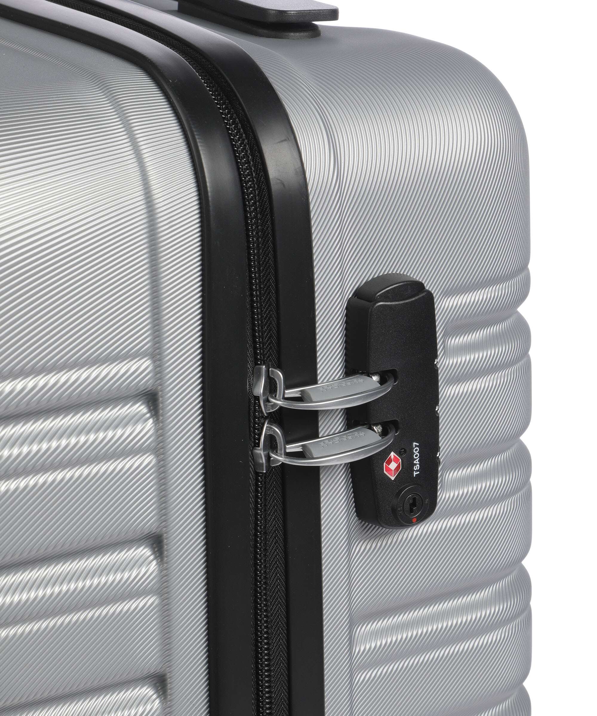 American Tourister Flashline Spinner (4 wheels) sky silver - Image 3