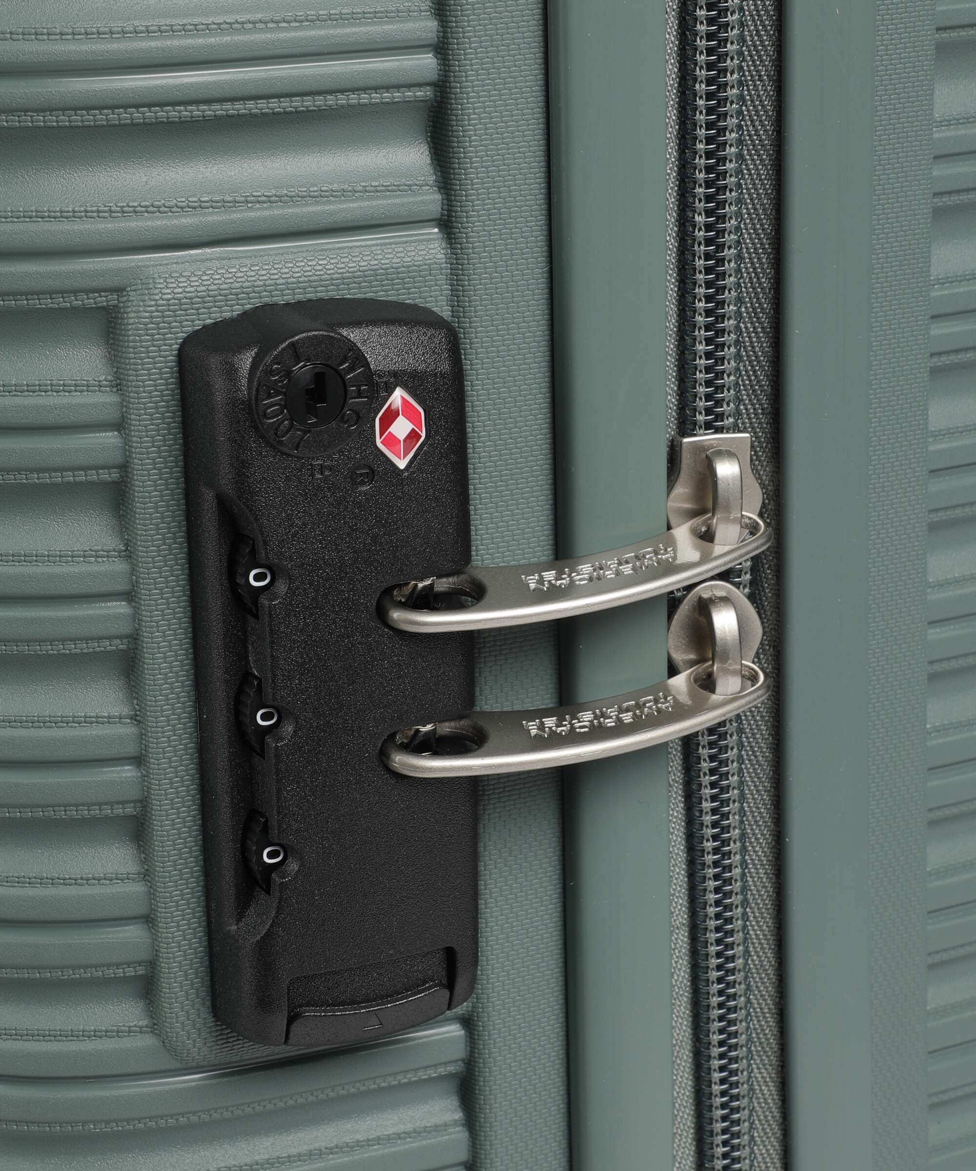 American Tourister Liftoff Spinner (4 wheels) dark olive - Image 3