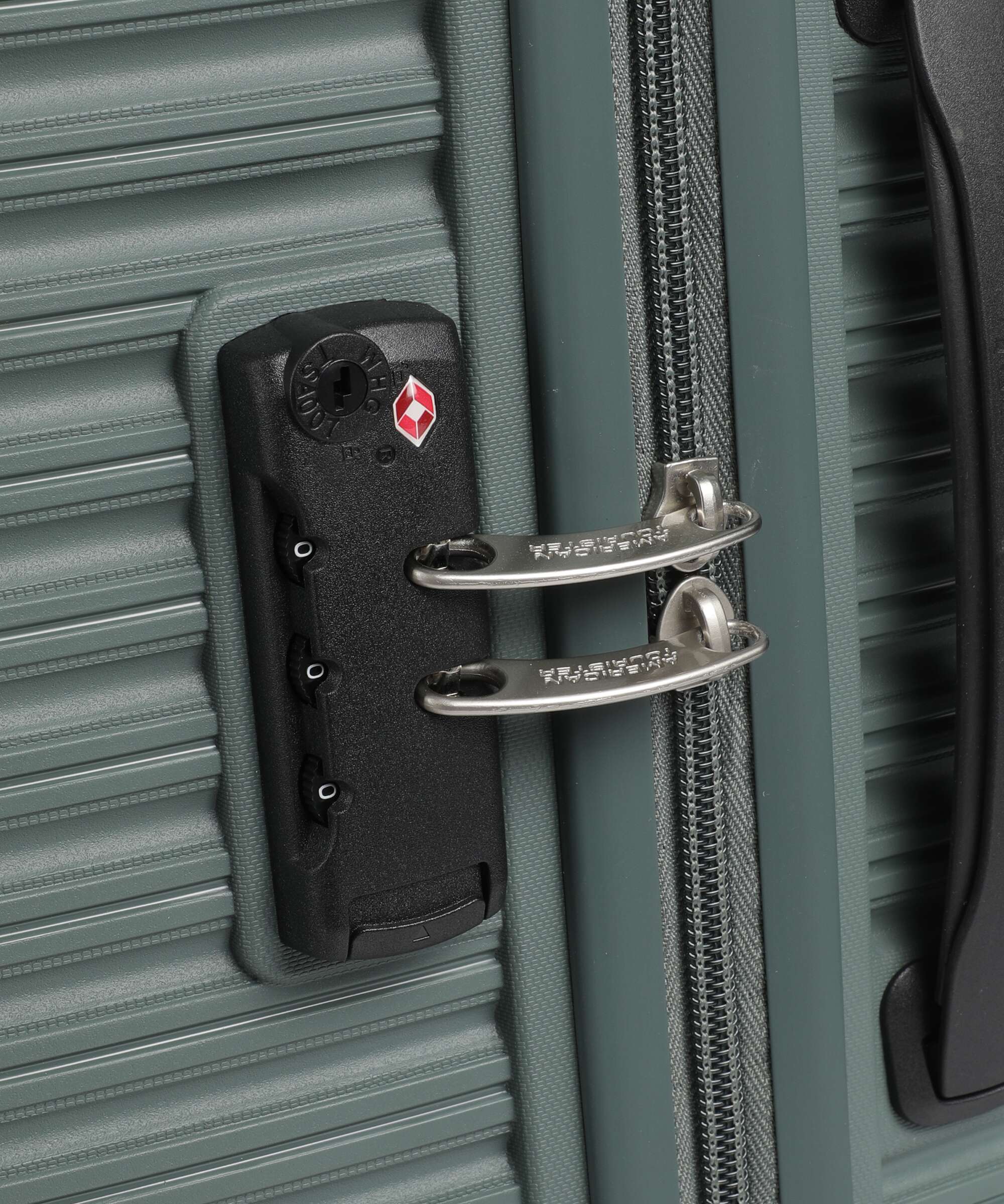 American Tourister Liftoff Spinner (4 wheels) dark olive - Image 3