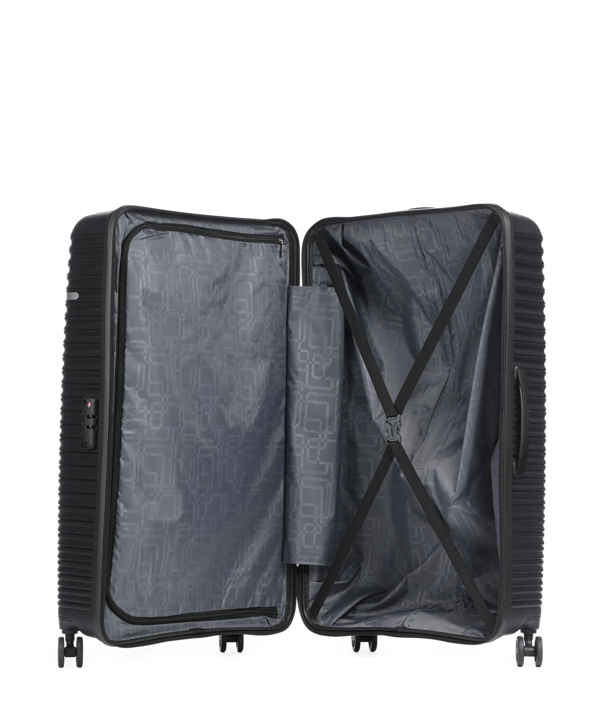 American Tourister Liftoff Spinner (4 wheels) black - Image 5