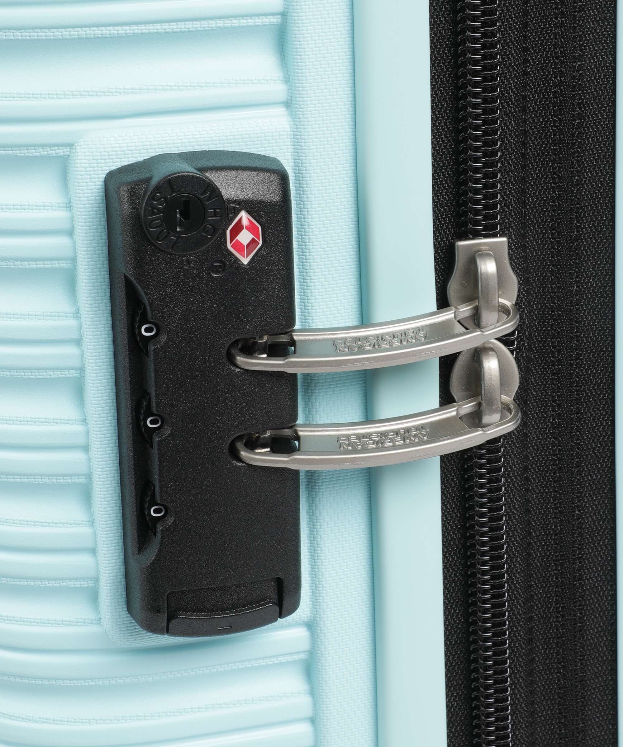 American Tourister Liftoff Spinner (4 wheels) summer blue - Image 3