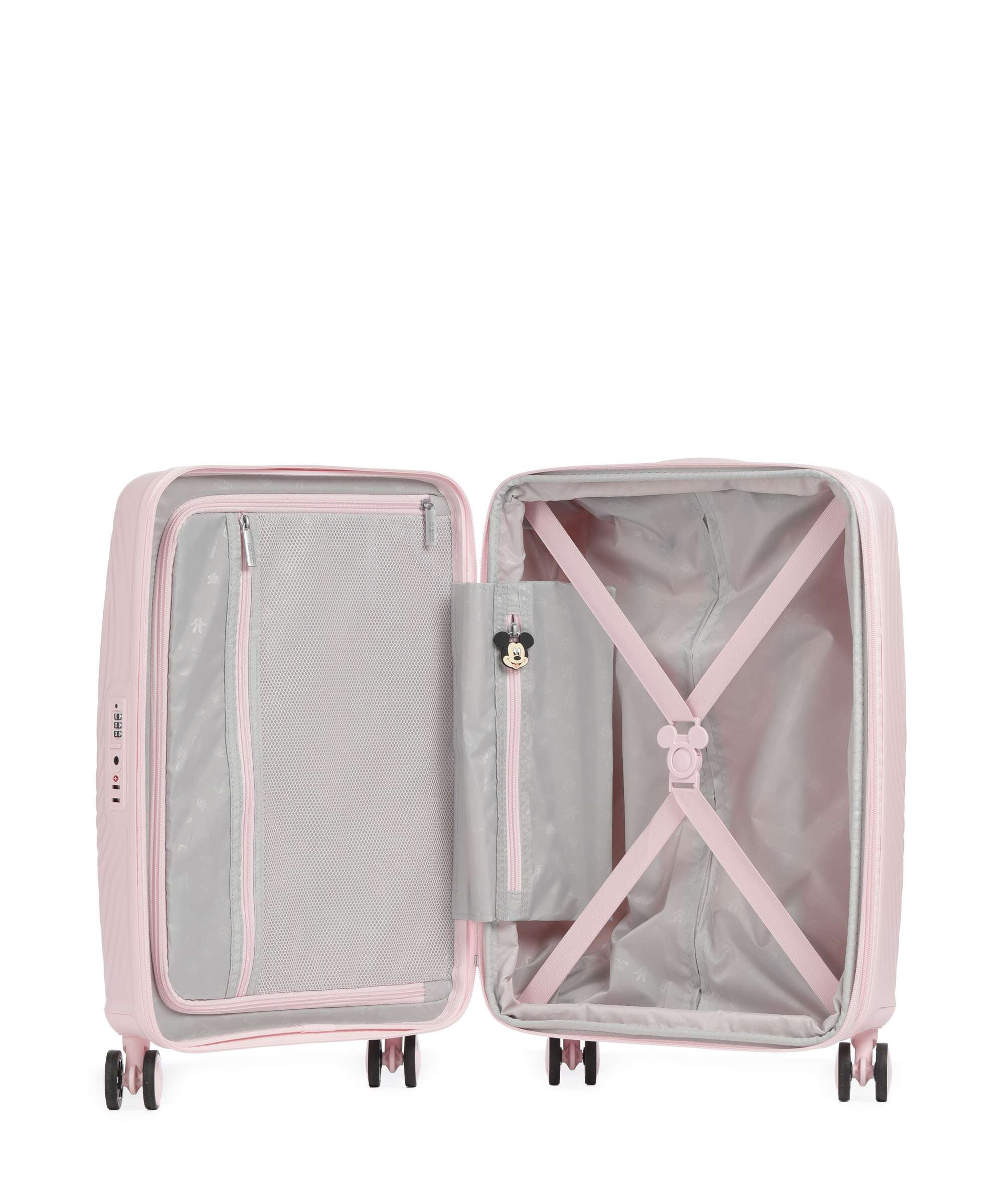 American Tourister Mickey Magic Spinner (4 wheels) mickey pastel pink - Image 6