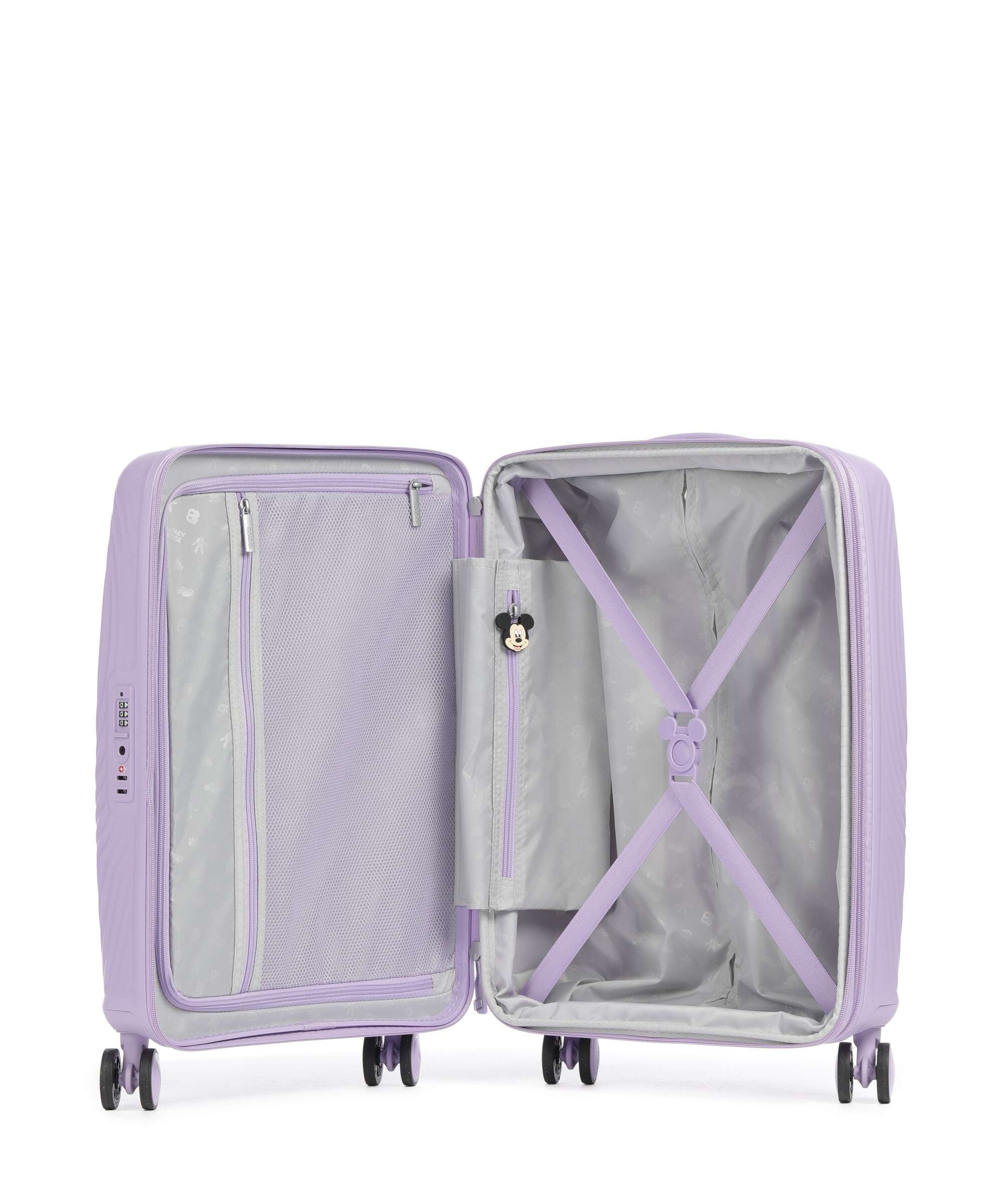 American Tourister Mickey Magic Spinner (4 wheels) mickey soft lilac - Image 6