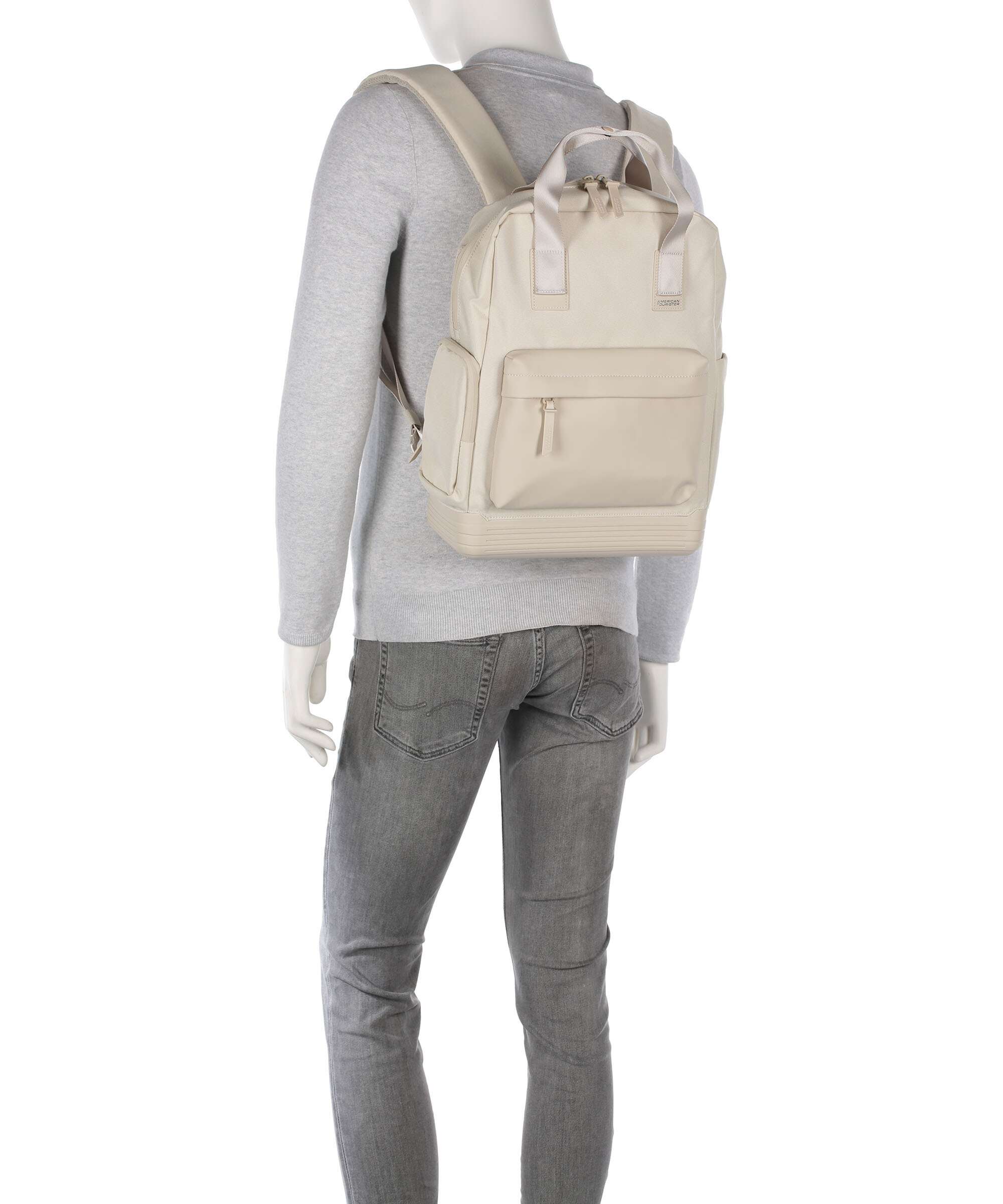 American Tourister Soulpack Backpack beige - Image 4