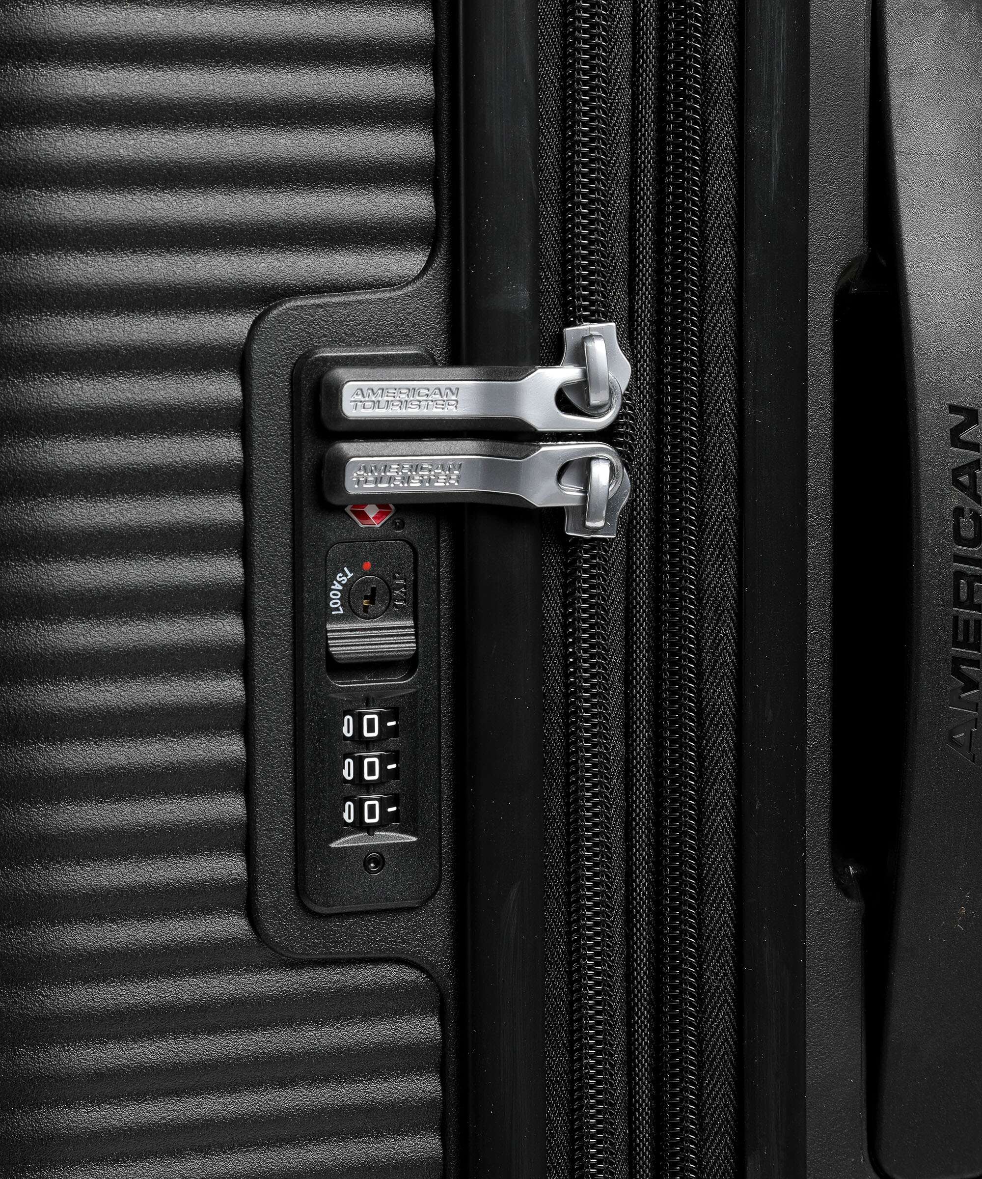 American Tourister Soundbox Spinner (4 wheels) bass black - Image 3