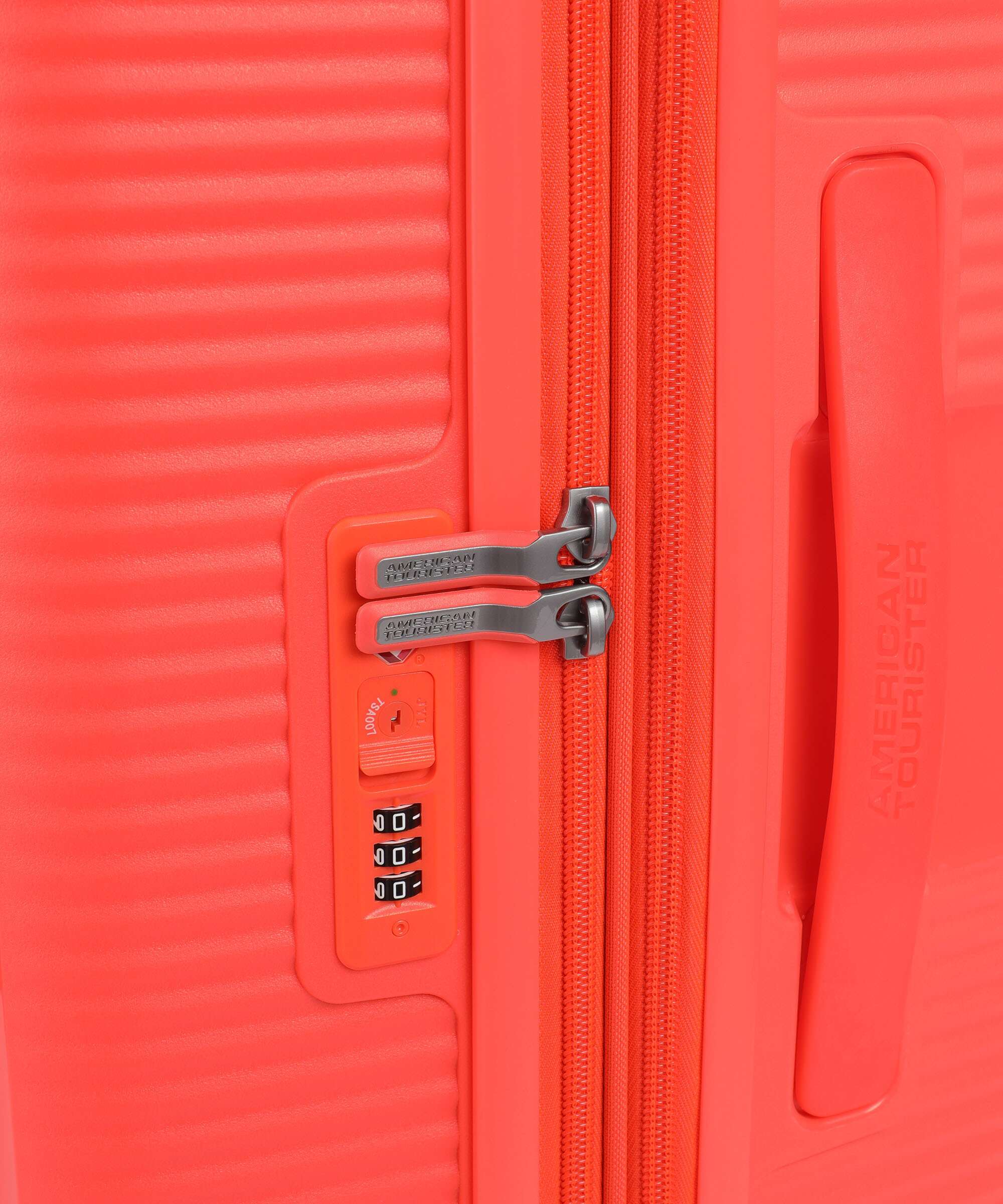 American Tourister Soundbox Spinner (4 wheels) neon orange - Image 3