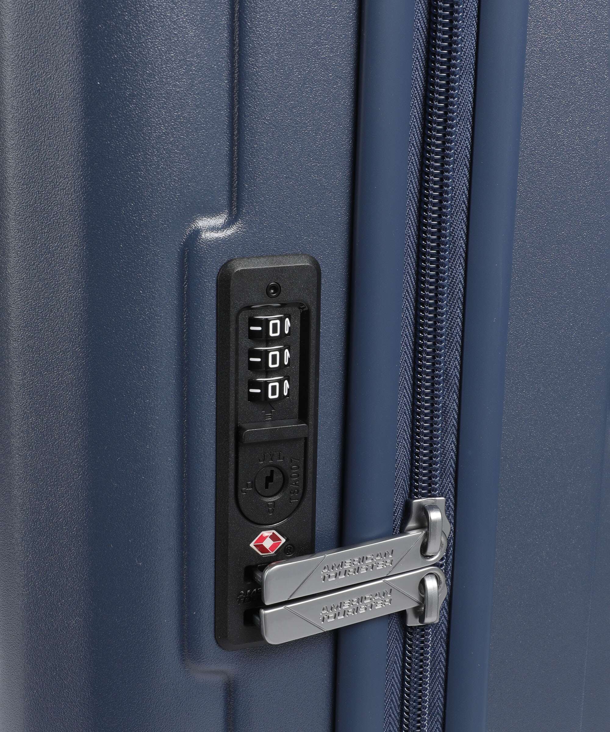 American Tourister Sunset Hills Spinner (4 wheels) navy blue - Image 3