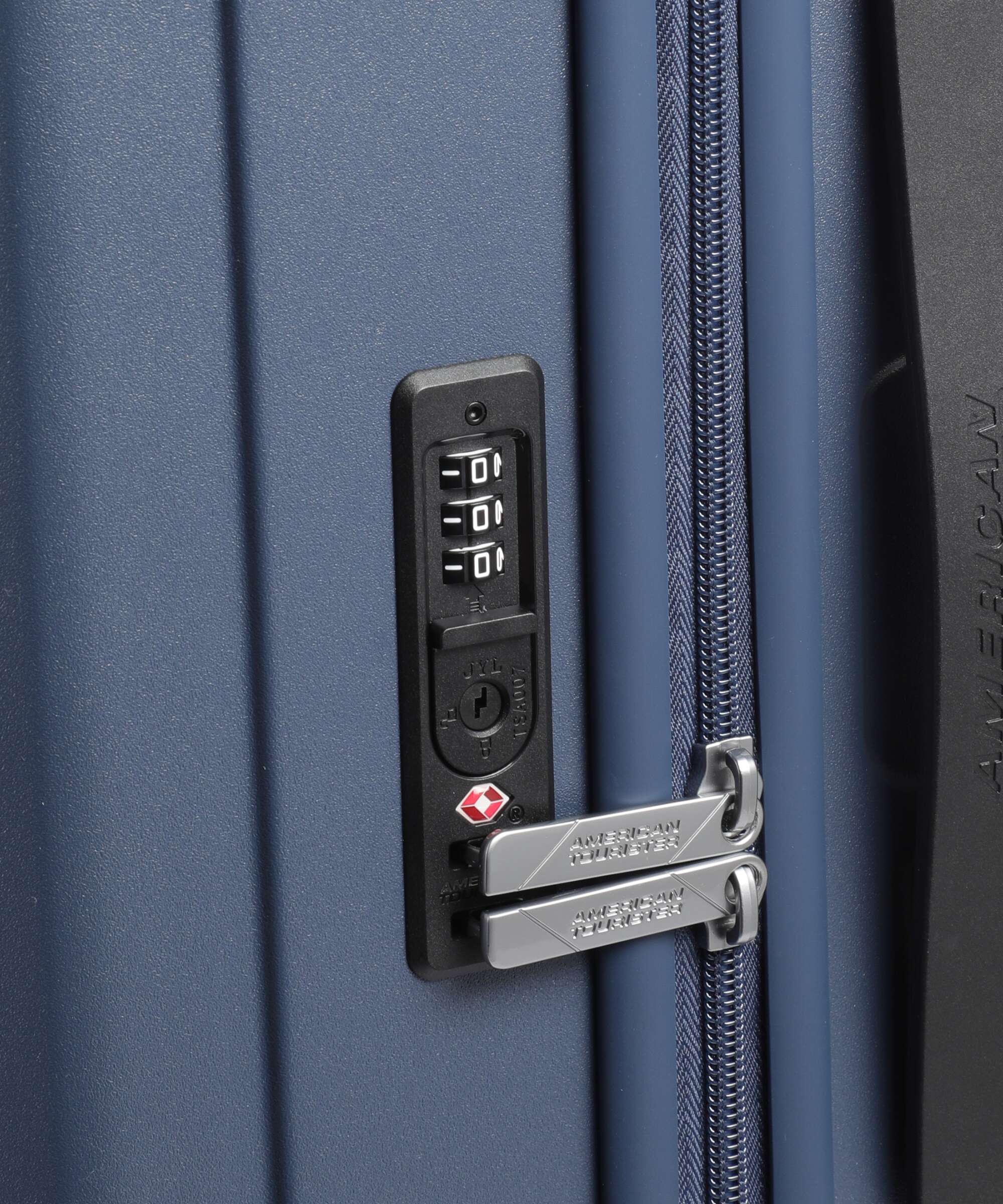 American Tourister Sunset Hills Spinner (4 wheels) navy blue - Image 3