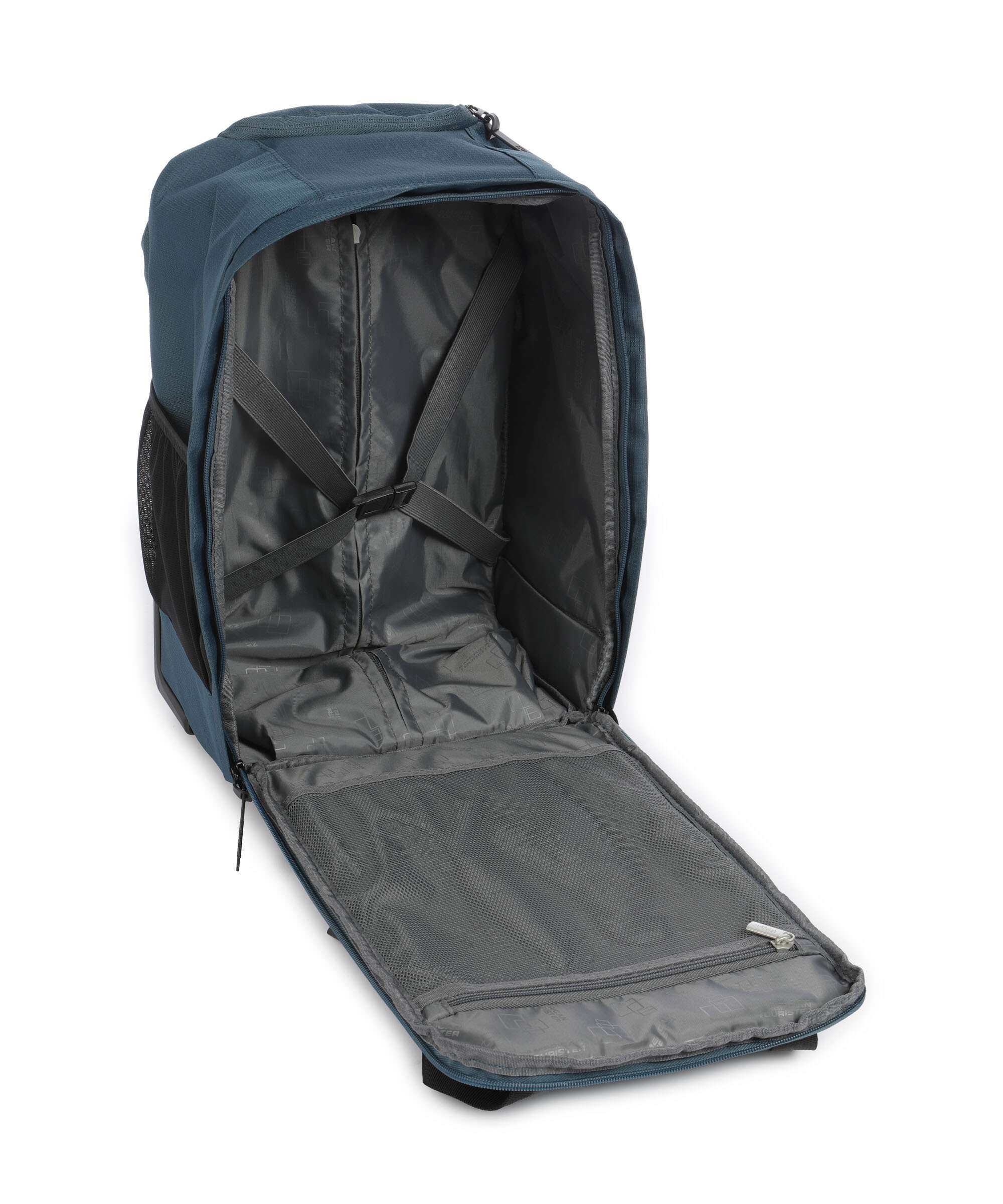American Tourister Take2Cabin S Backpack with wheels harbor blue - Image 5