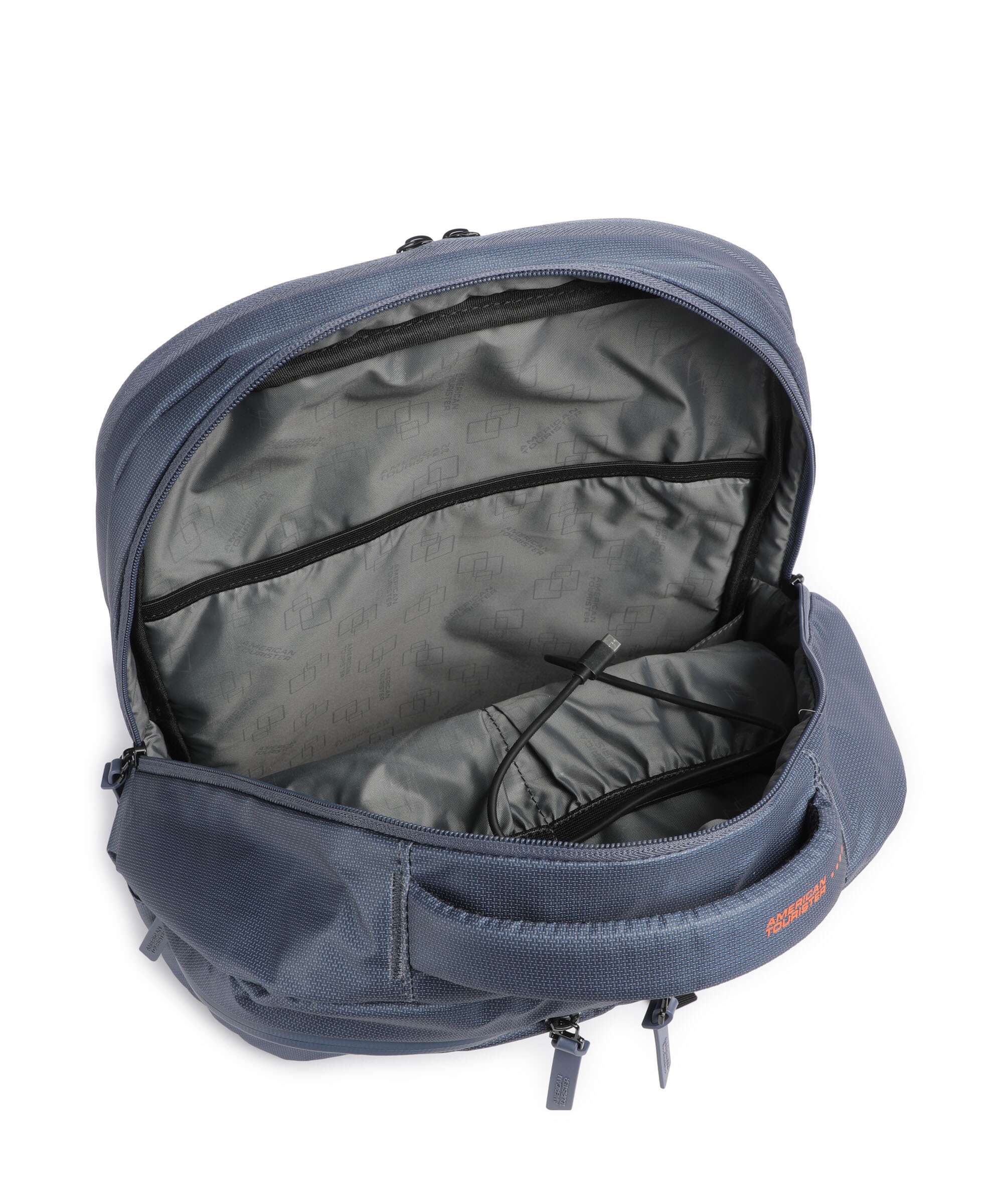 American Tourister Urban Groove Backpack navy/orange - Image 6