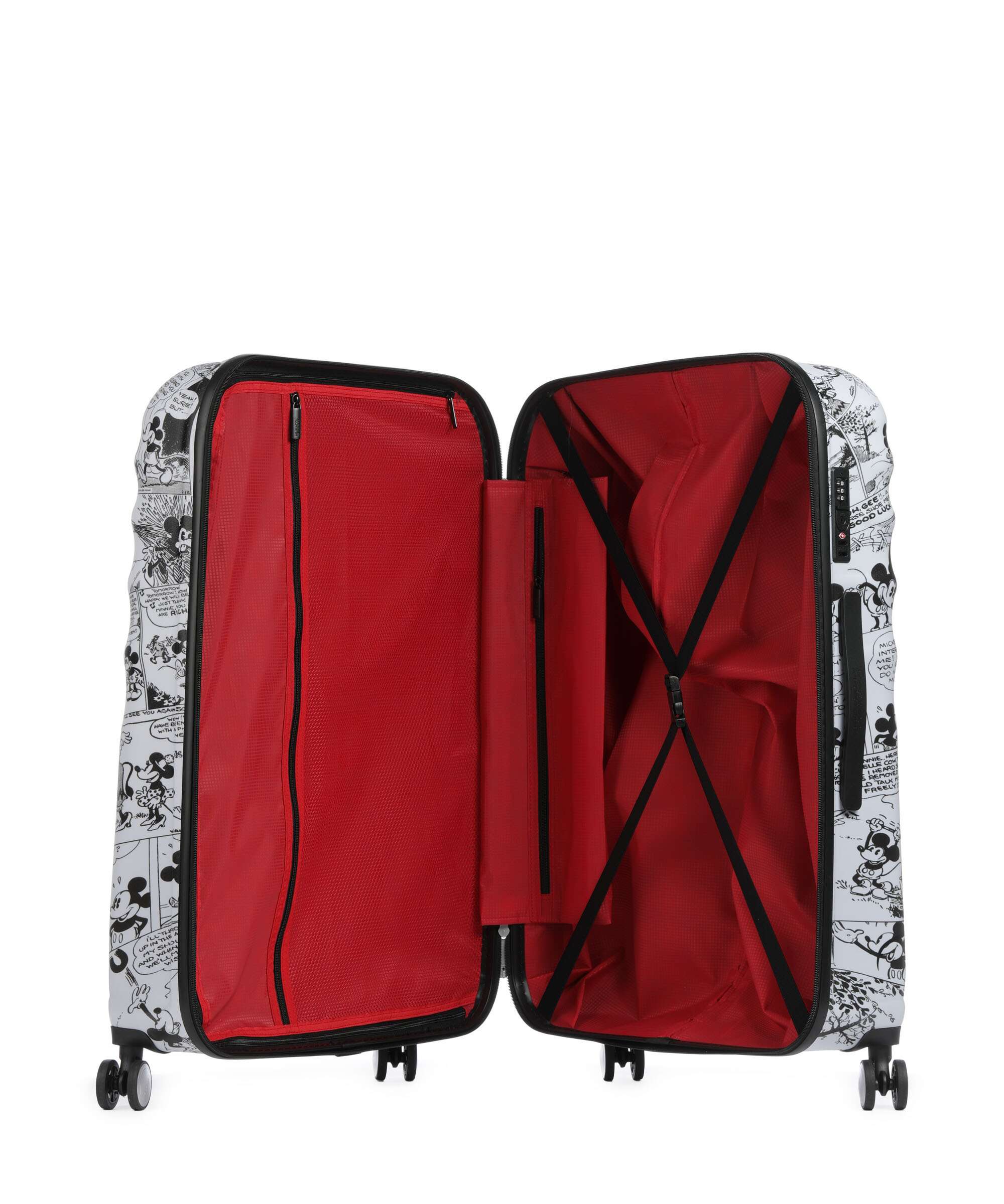 American Tourister Wavebreaker Disney Spinner (4 wheels) minnie comics/white - Image 5