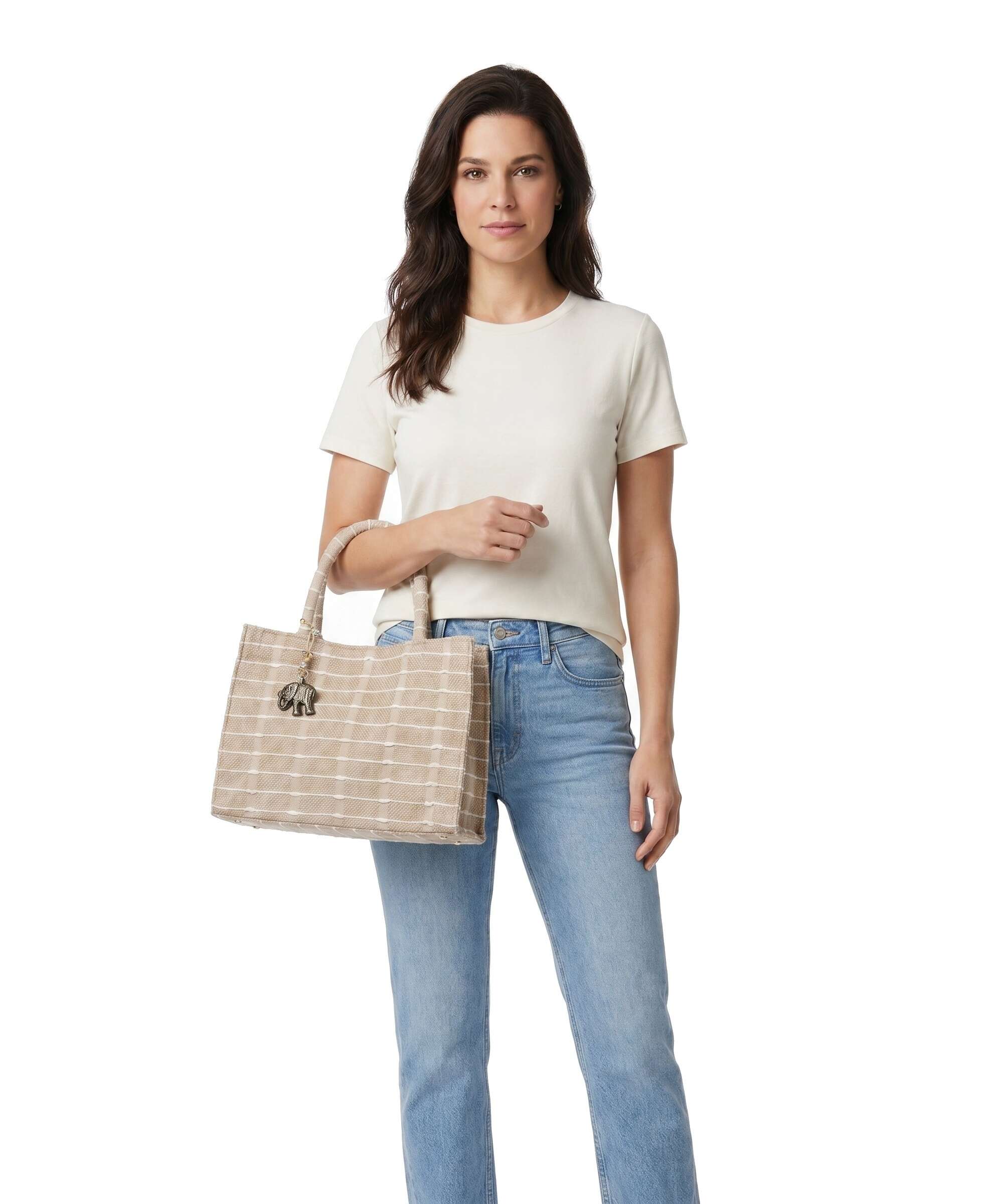 Anokhi Handbag beige - Image 3