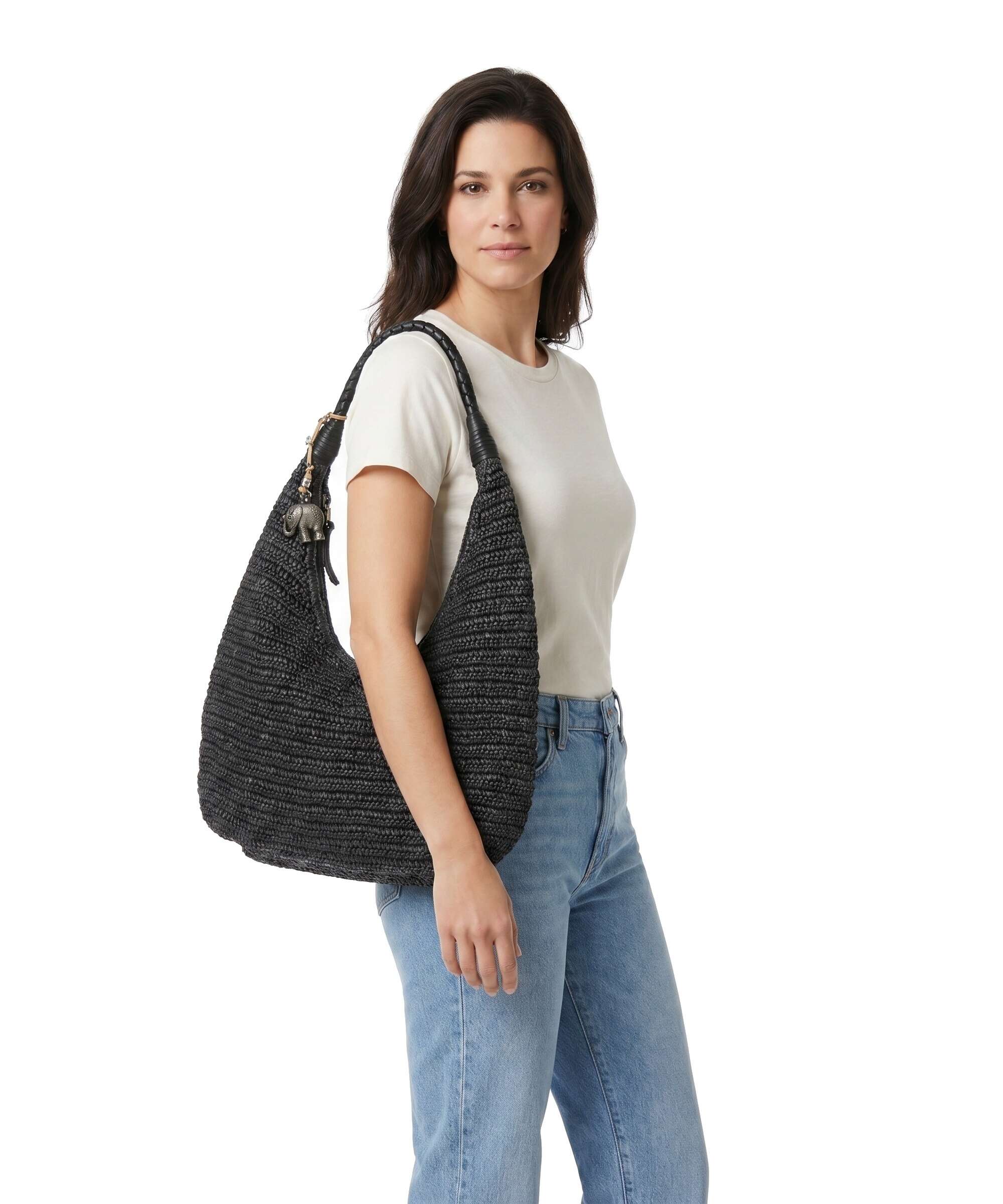 Anokhi Hobo bag black - Image 3