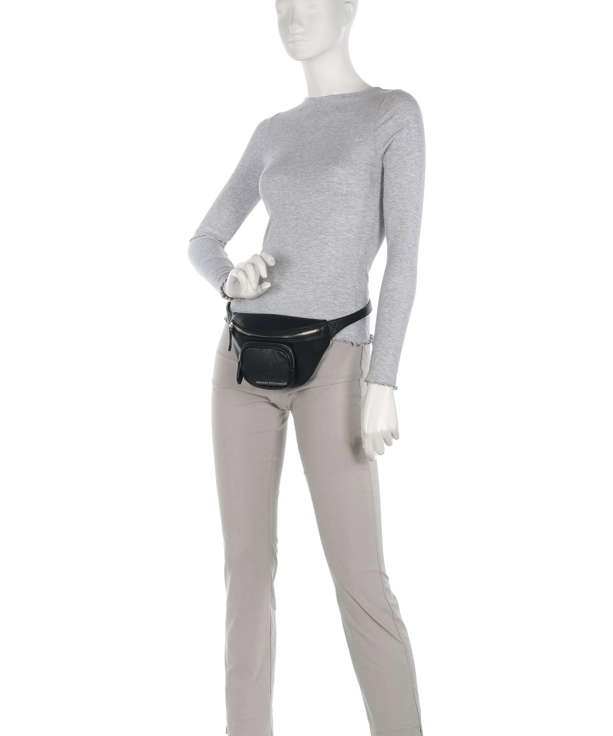 Armani Exchange A-Line Belt bag black - Image 4