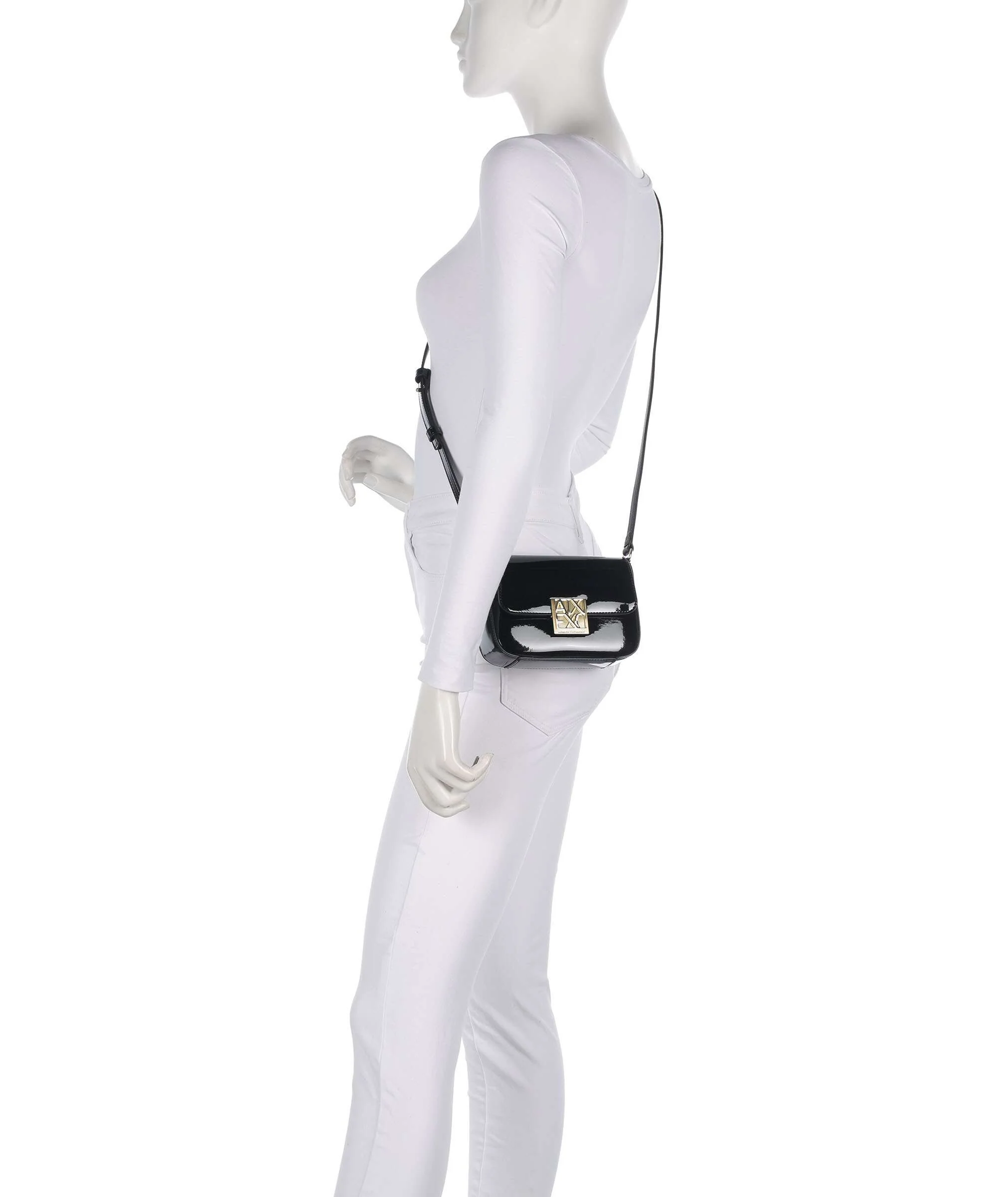 Armani Exchange Amy S Crossbody bag black - Image 3
