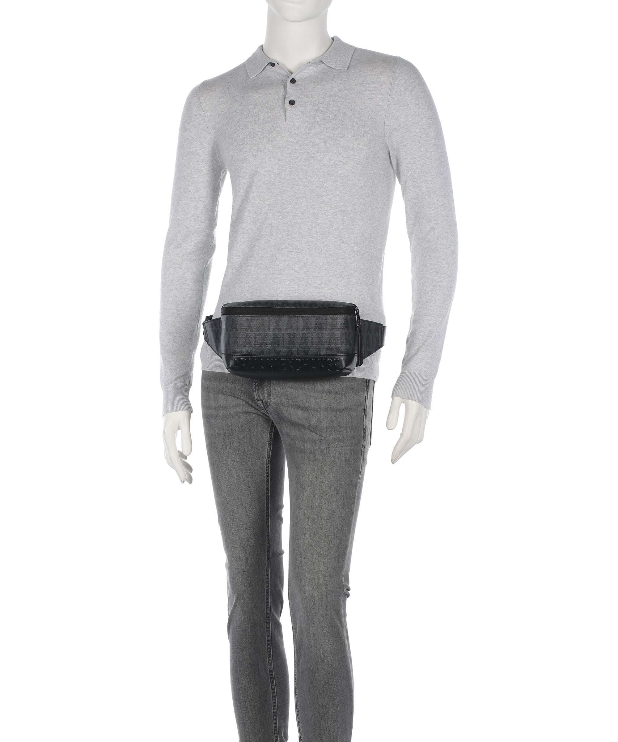 Armani Exchange Belt bag asphalt black - Image 3