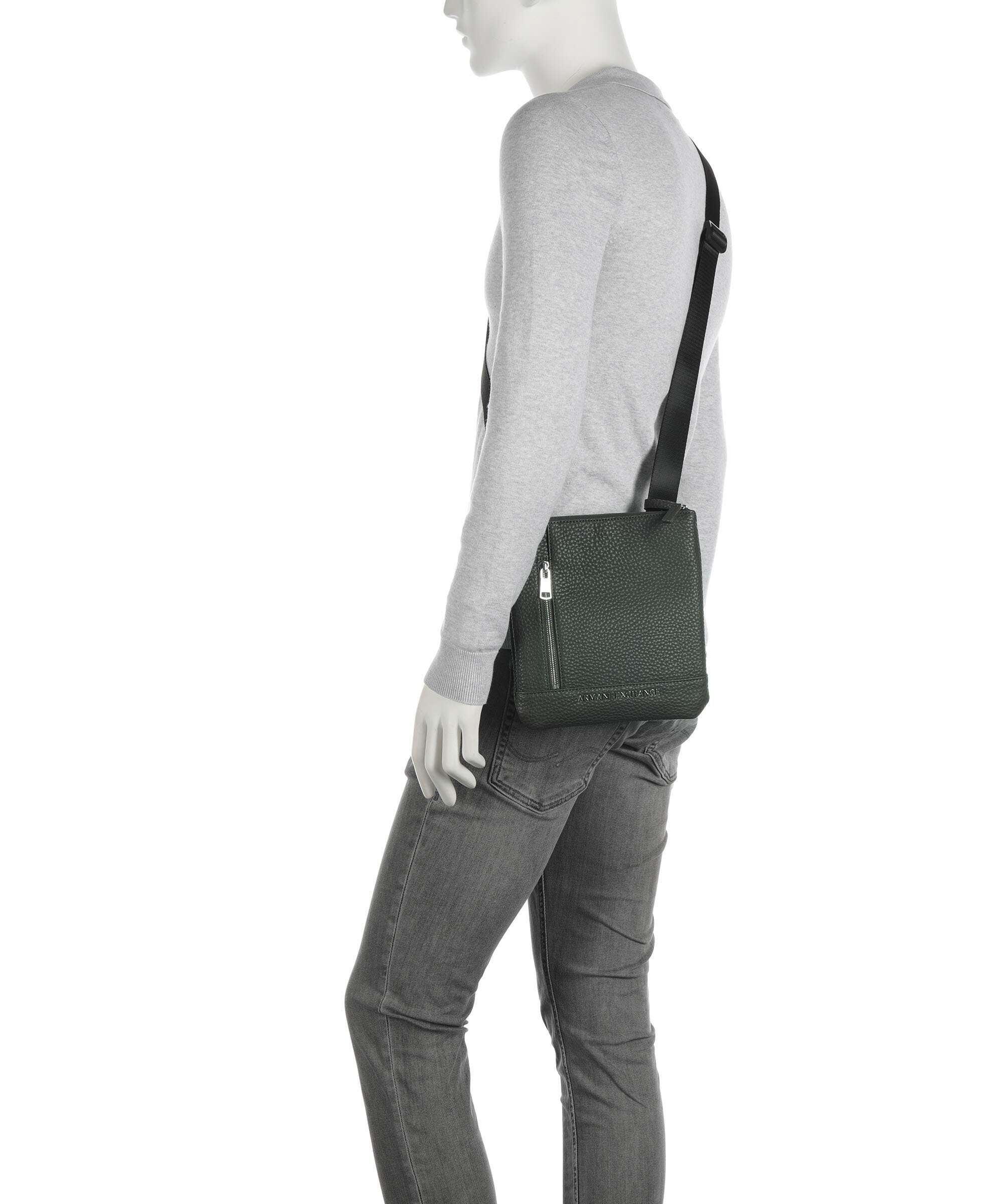 Armani Exchange Crossbody bag black/olive - Image 3