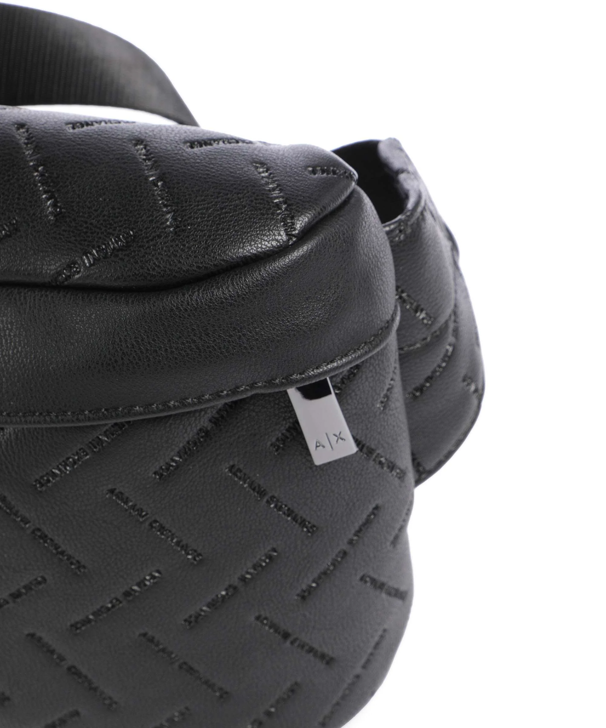 Armani Exchange Ginevra Embossed Belt bag black - Image 5
