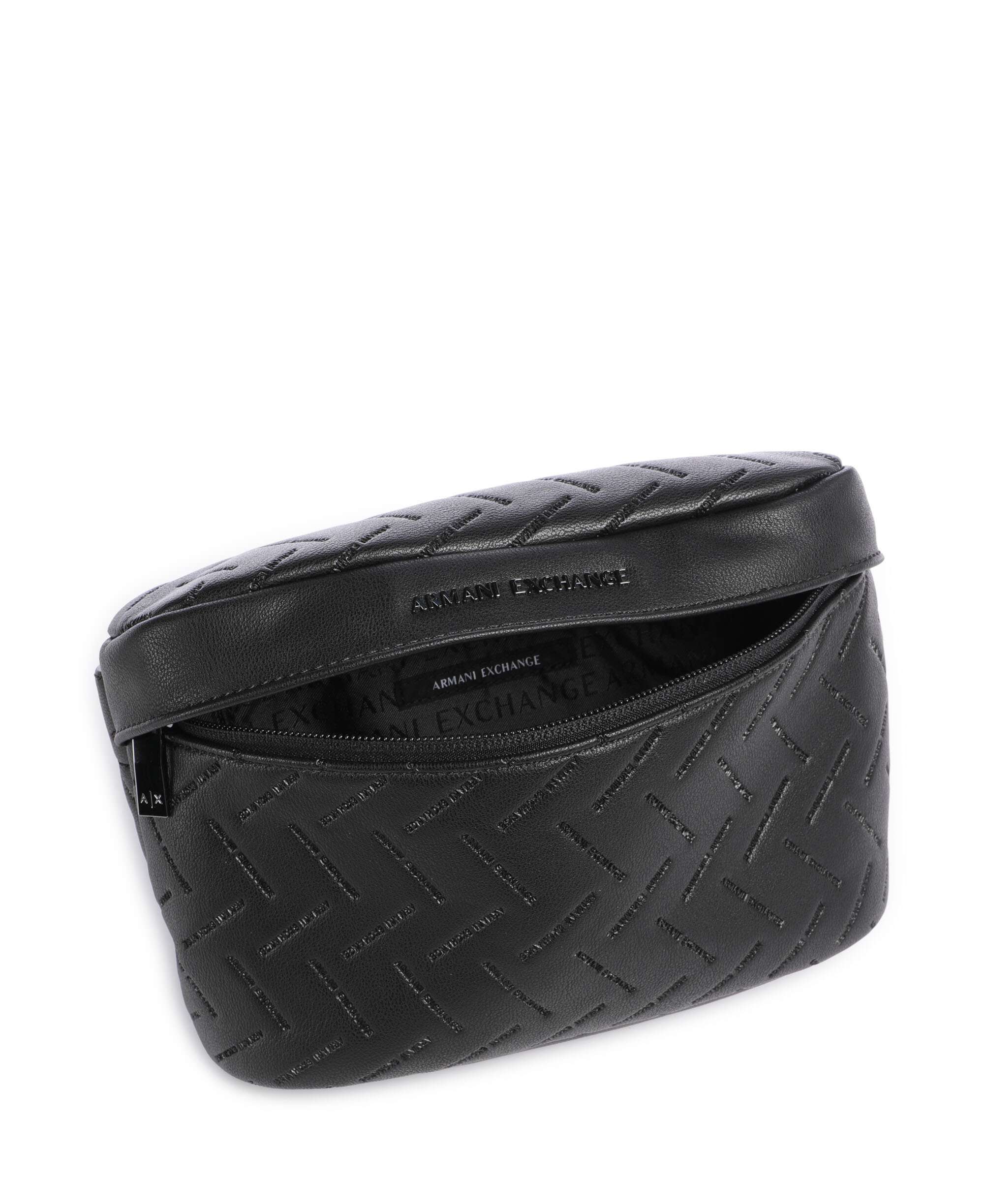 Armani Exchange Ginevra Embossed Belt bag black - Image 6