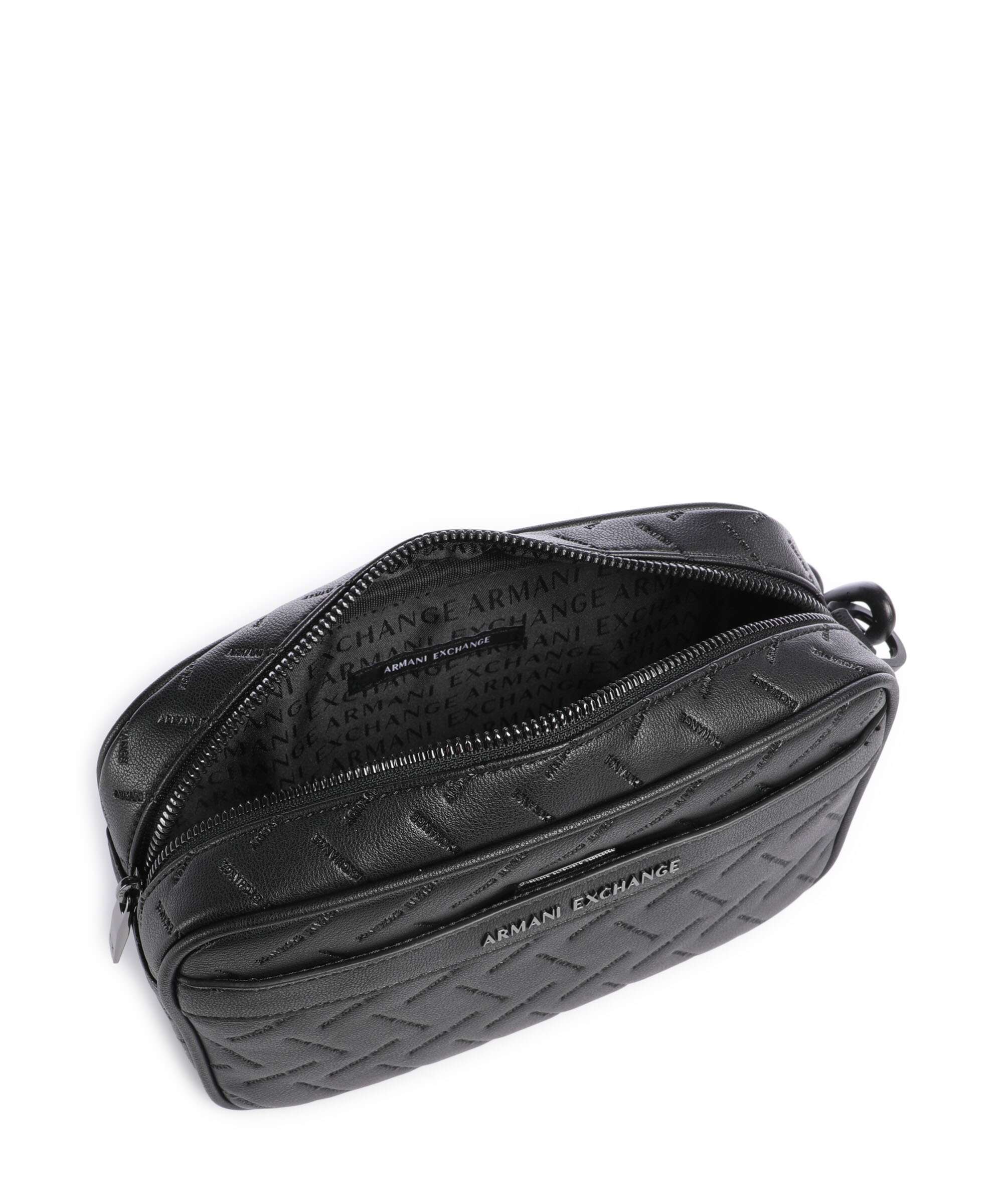 Armani Exchange Ginevra Embossed Toiletry bag black - Image 5