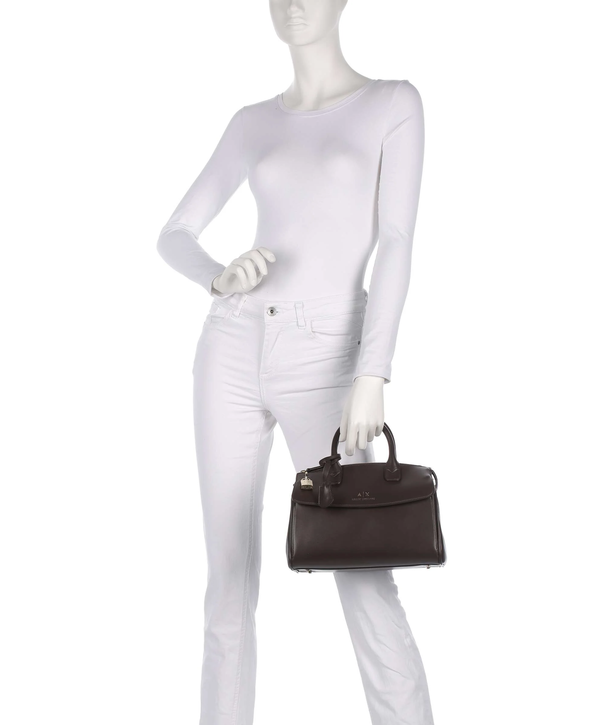 Armani Exchange Jane M Handbag hot fudge - Image 3