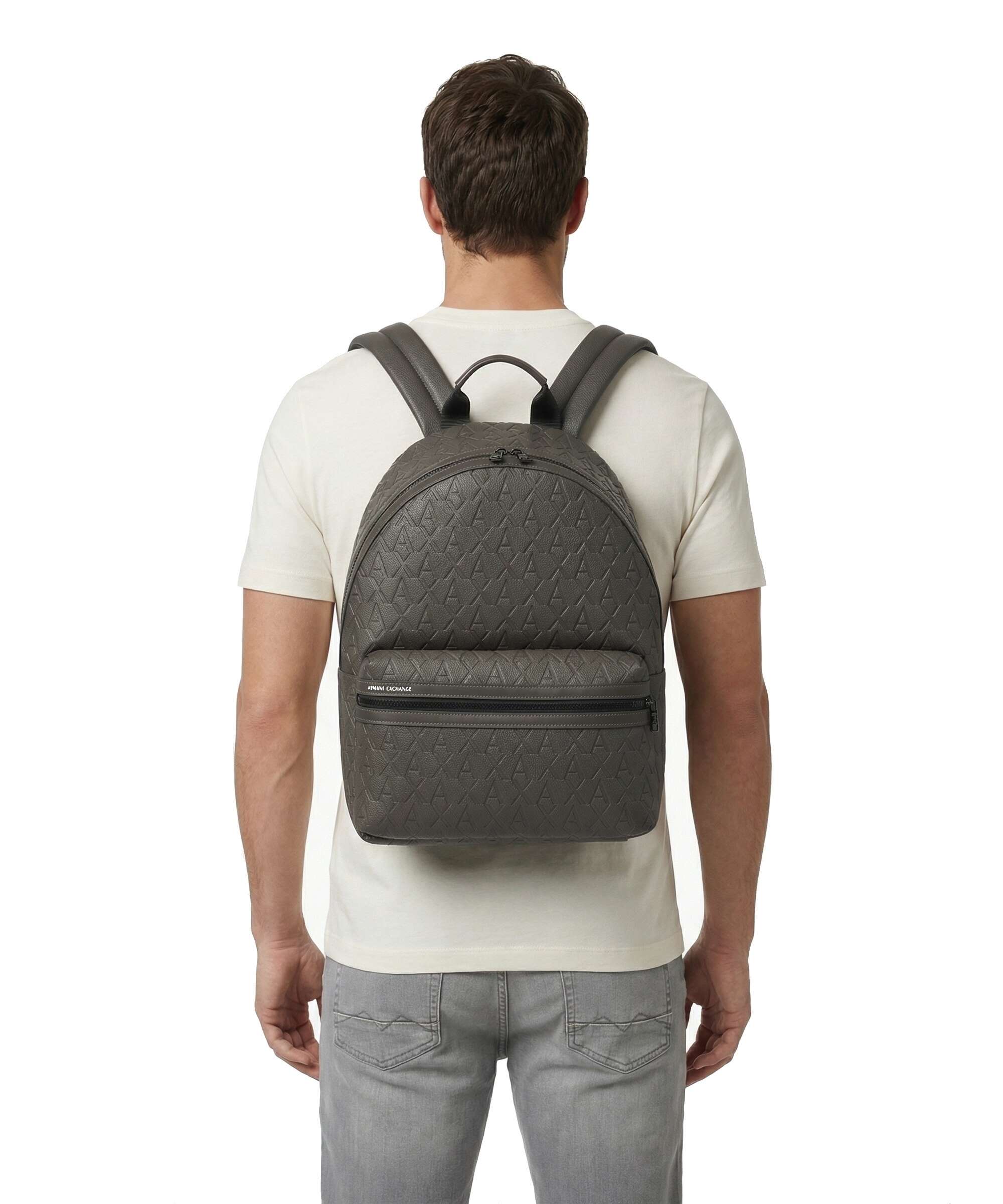 Armani Exchange Liam Backpack major brown - Image 3