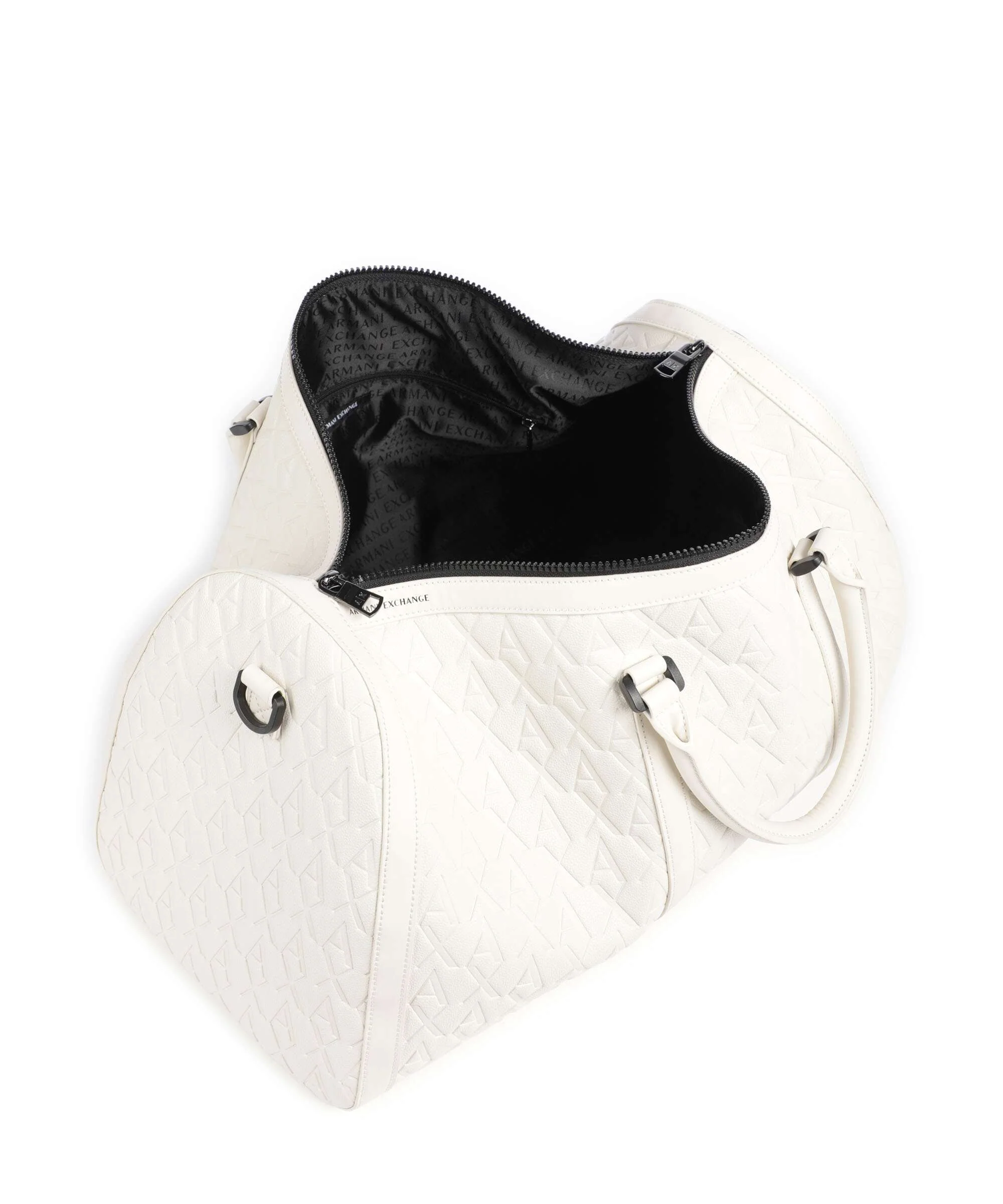 Armani Exchange Liam Weekend bag cream - Image 4