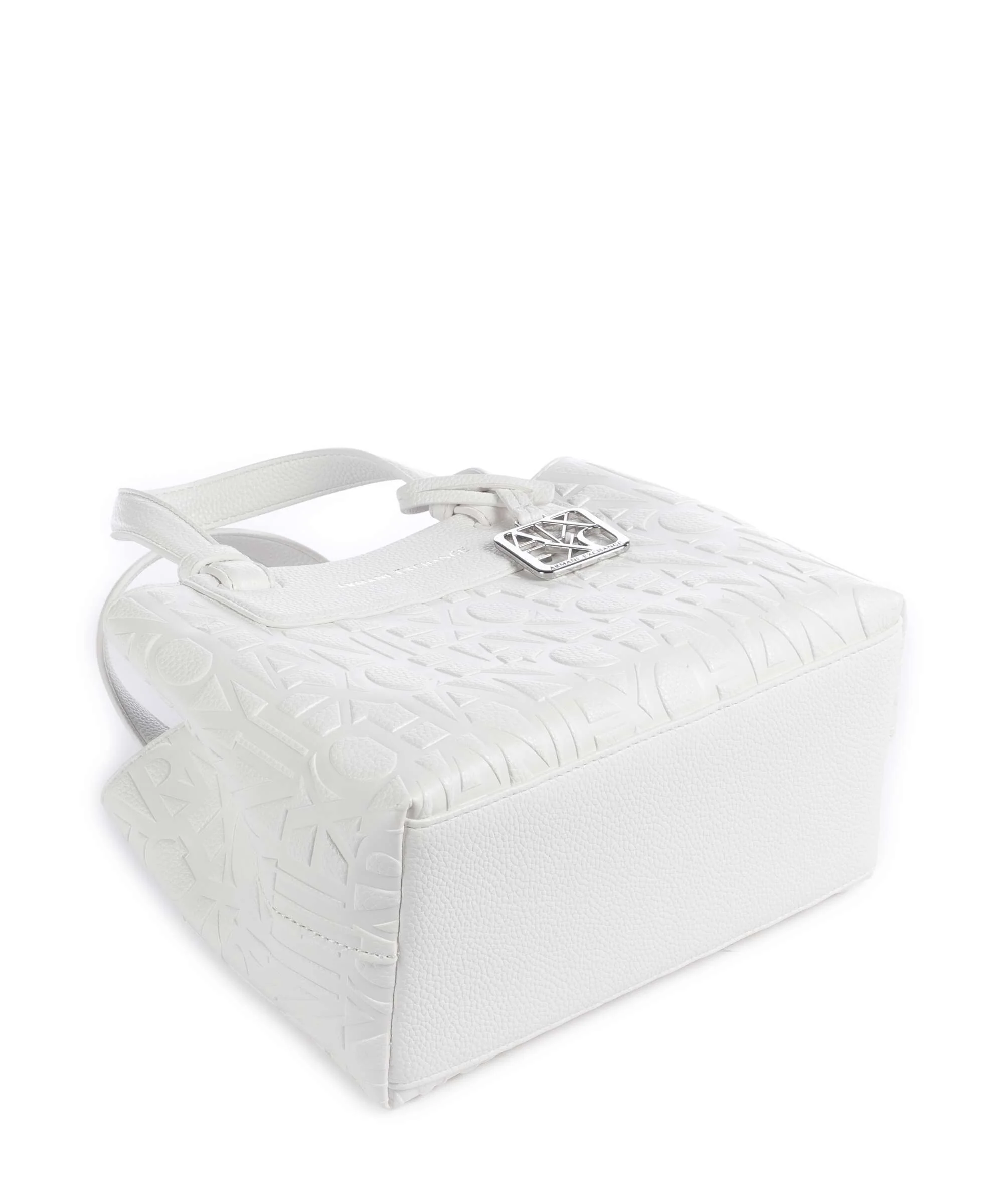 Armani Exchange Liz Monogram S Handbag off white - Image 4