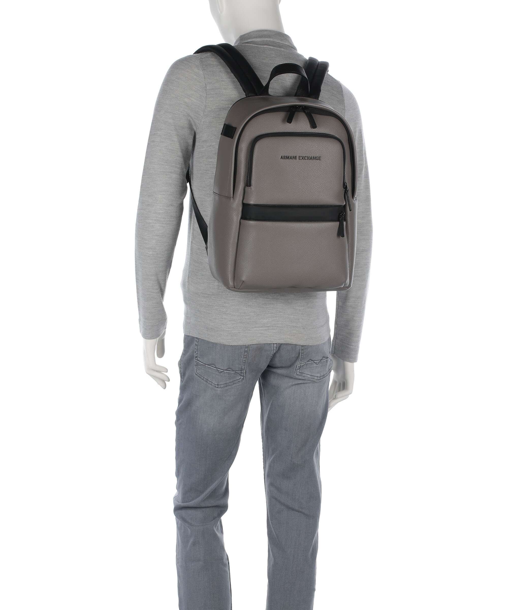 Armani Exchange Madrid Backpack driftwood - Image 3