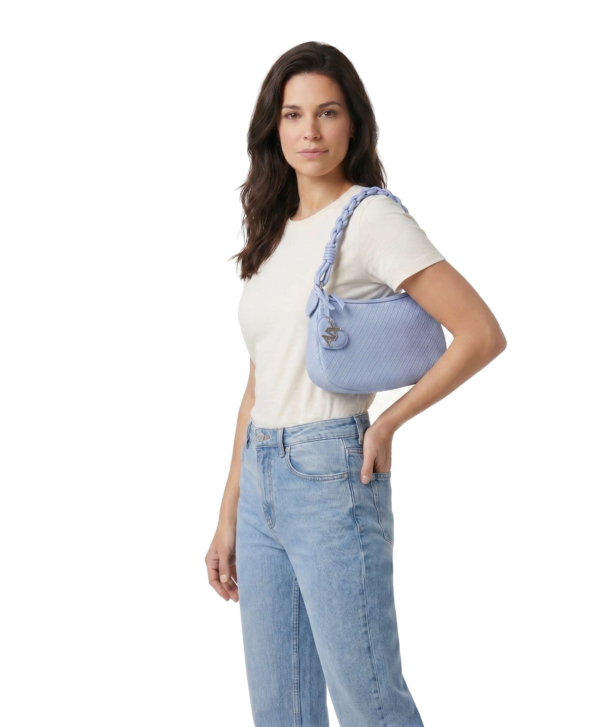 Armani Exchange Maya S Shoulder bag glacial - Image 3