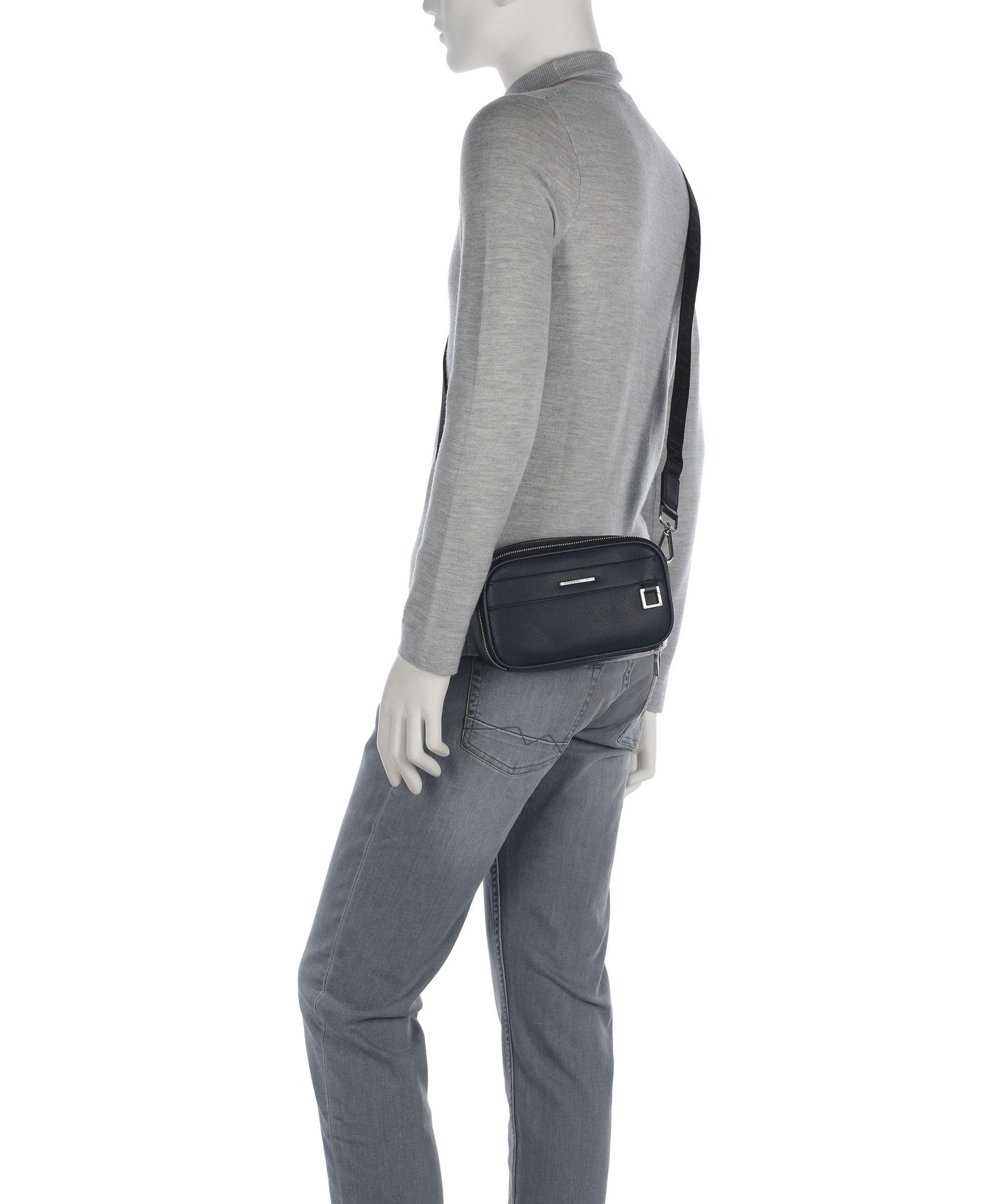 Armani Exchange New York Crossbody bag navy salute - Image 3
